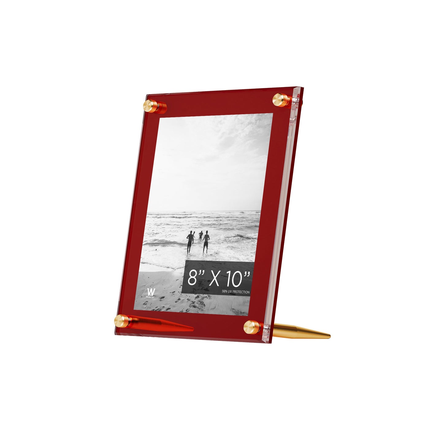 8x10" Acrylic Bevel Tabletop Float Frame