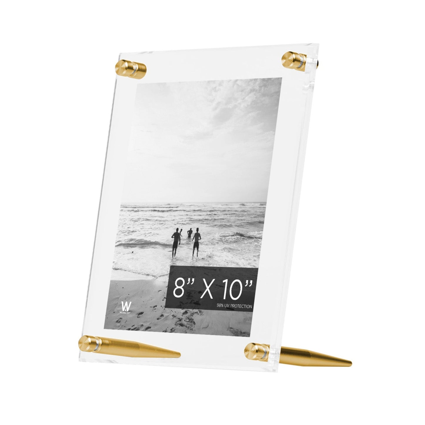 8x10" Acrylic Bevel Tabletop Float Frame