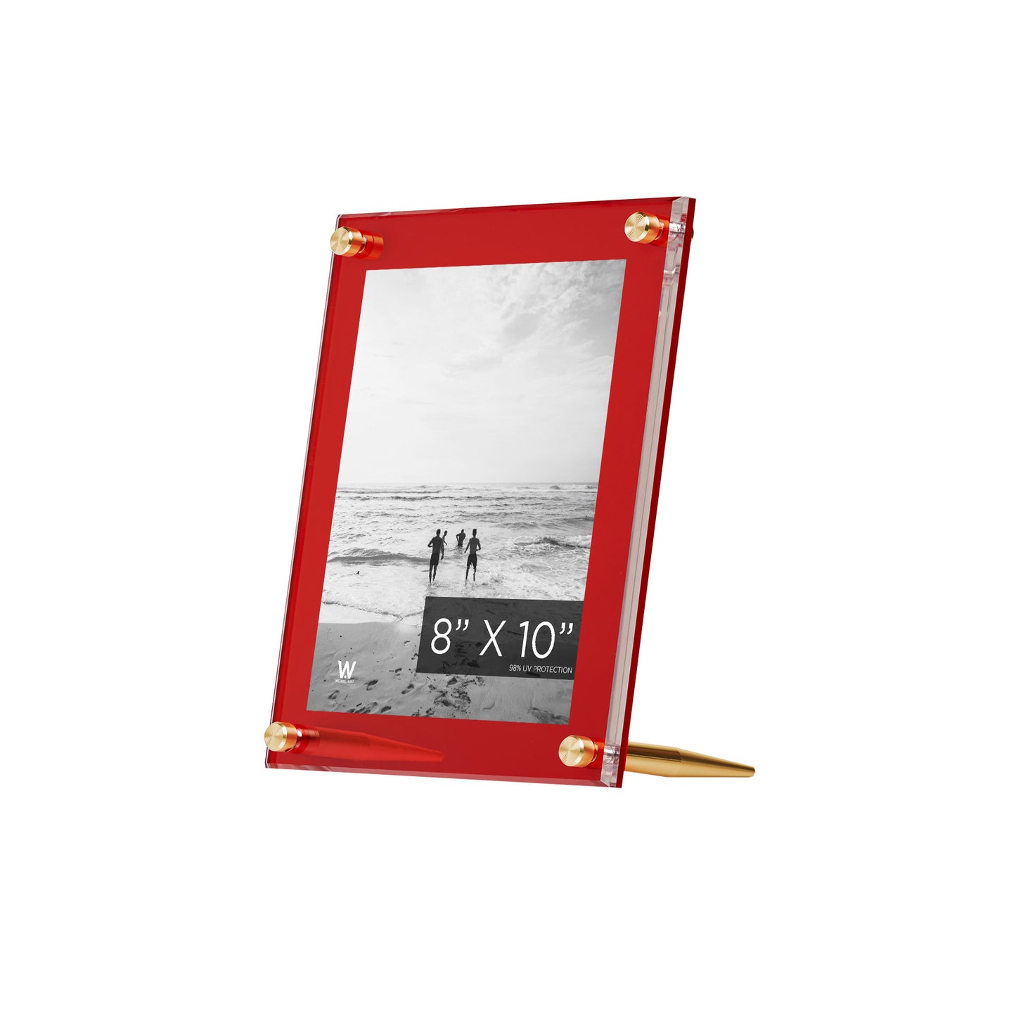 8x10" Acrylic Bevel Tabletop Float Frame