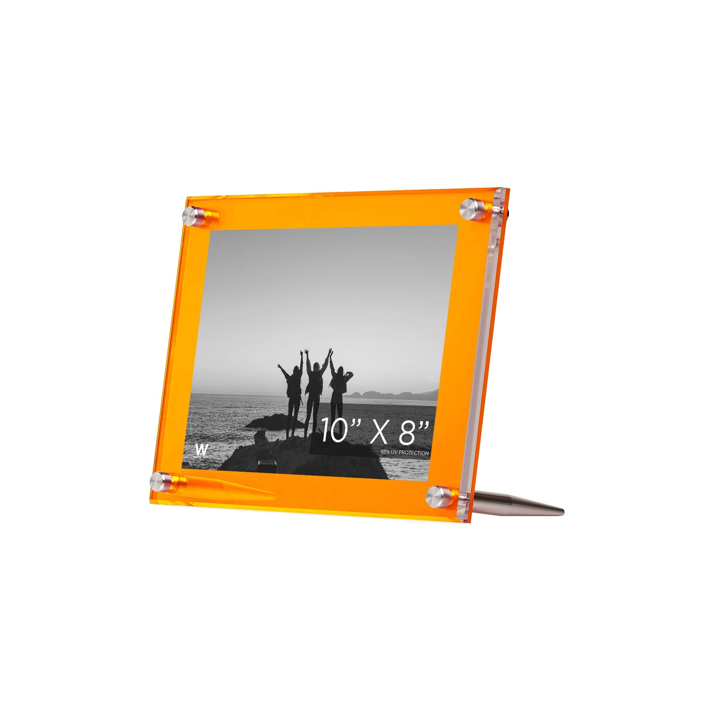 8x10" Acrylic Bevel Tabletop Float Frame