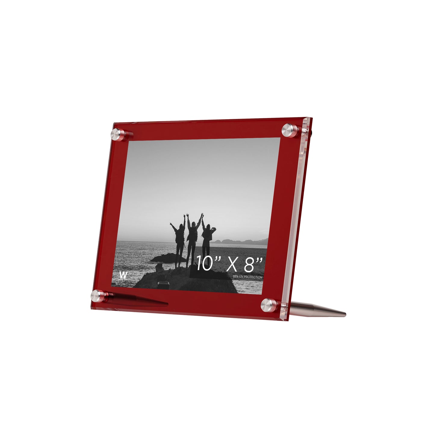 8x10" Acrylic Bevel Tabletop Float Frame