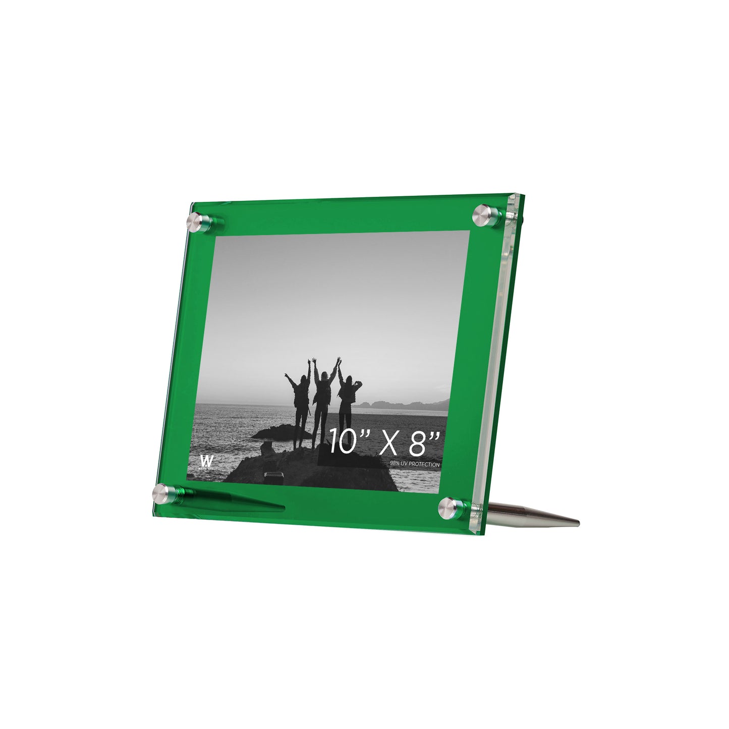 8x10" Acrylic Bevel Tabletop Float Frame
