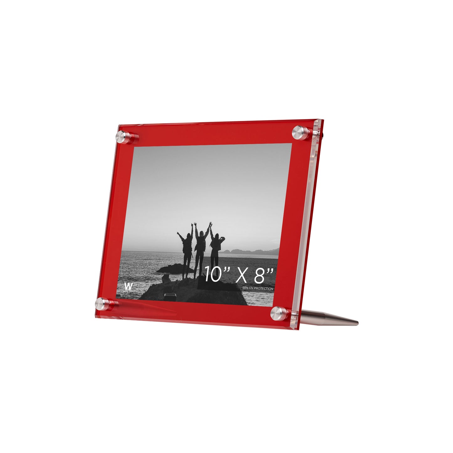 8x10" Acrylic Bevel Tabletop Float Frame