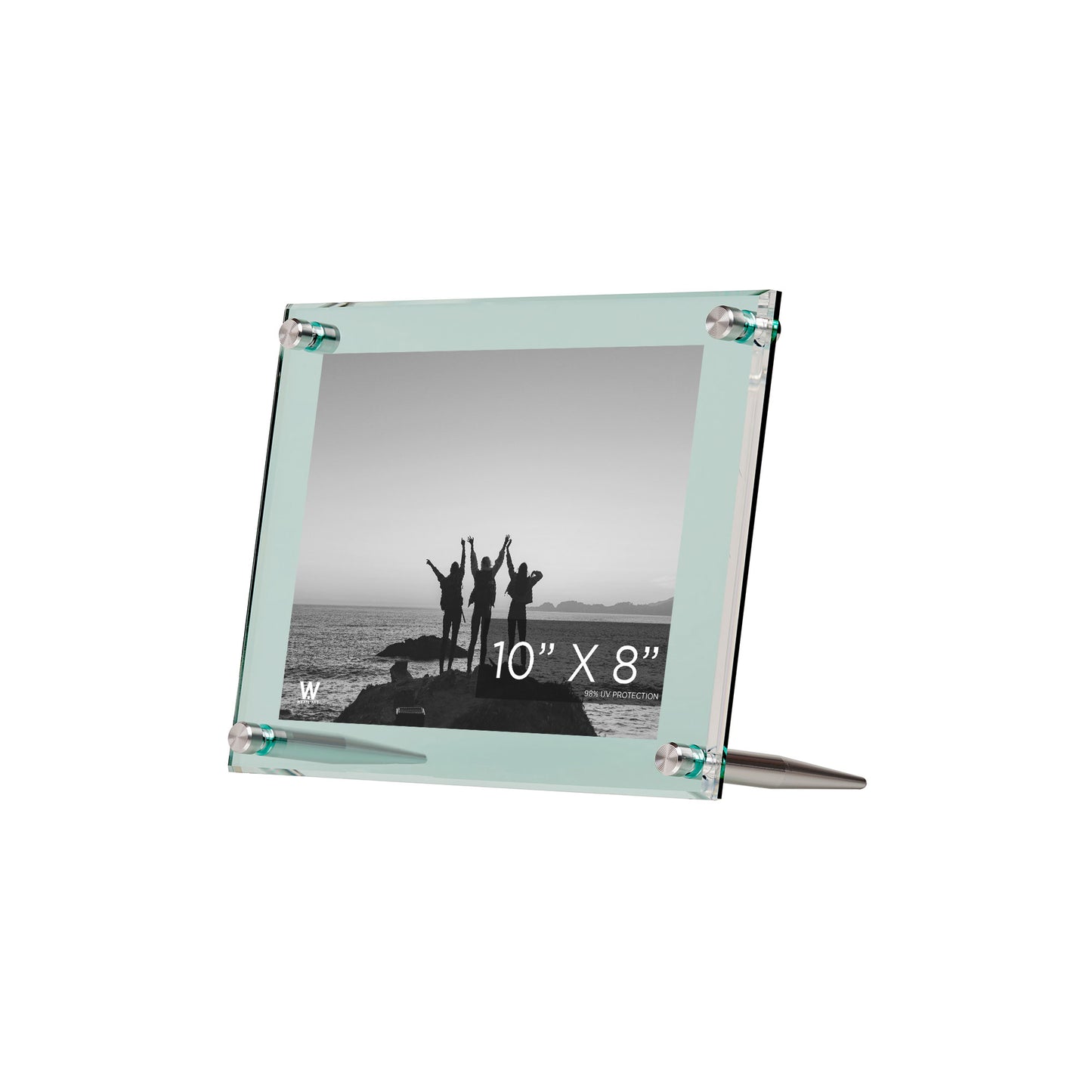 8x10" Acrylic Bevel Tabletop Float Frame