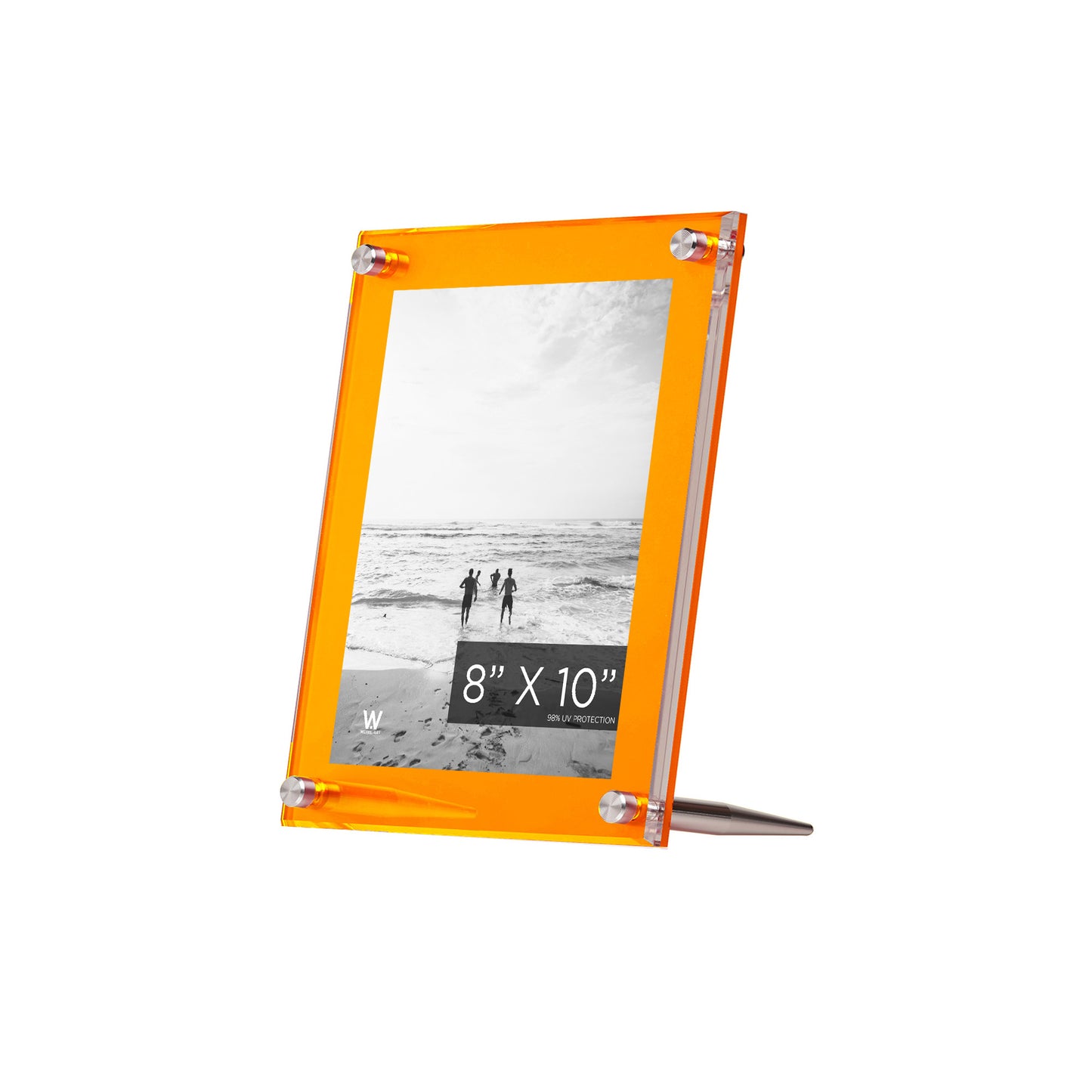 8x10" Acrylic Bevel Tabletop Float Frame