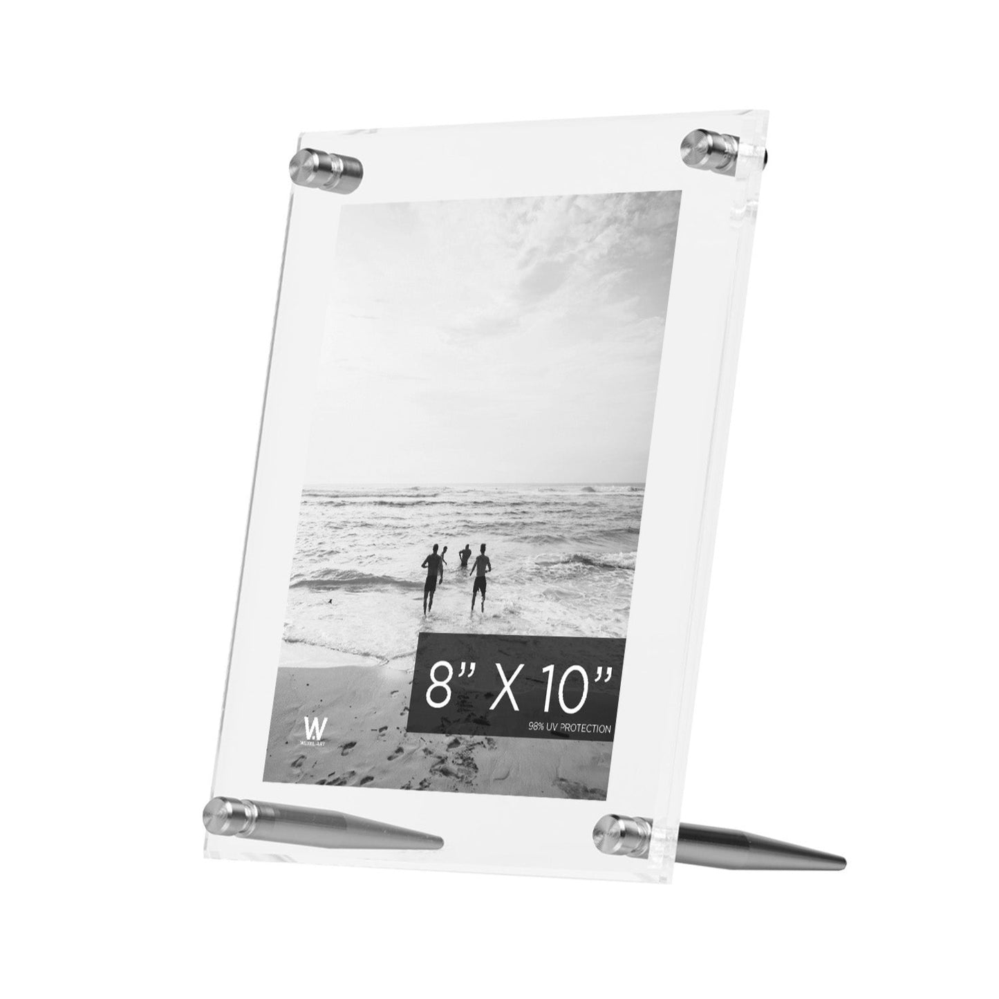 8x10" Acrylic Bevel Tabletop Float Frame