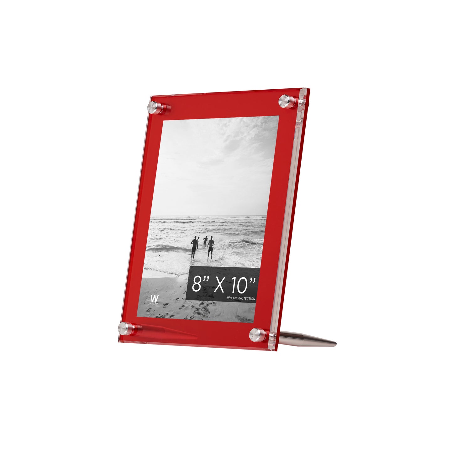 8x10" Acrylic Bevel Tabletop Float Frame
