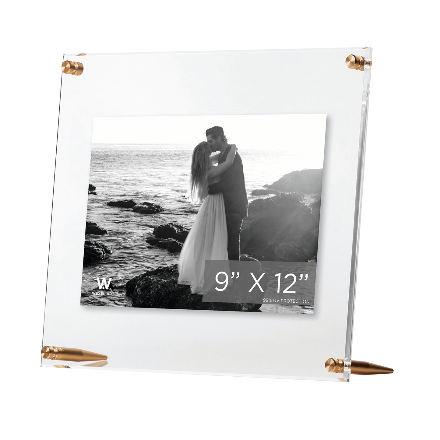 Acrylic Bevel Tabletop Float Frames