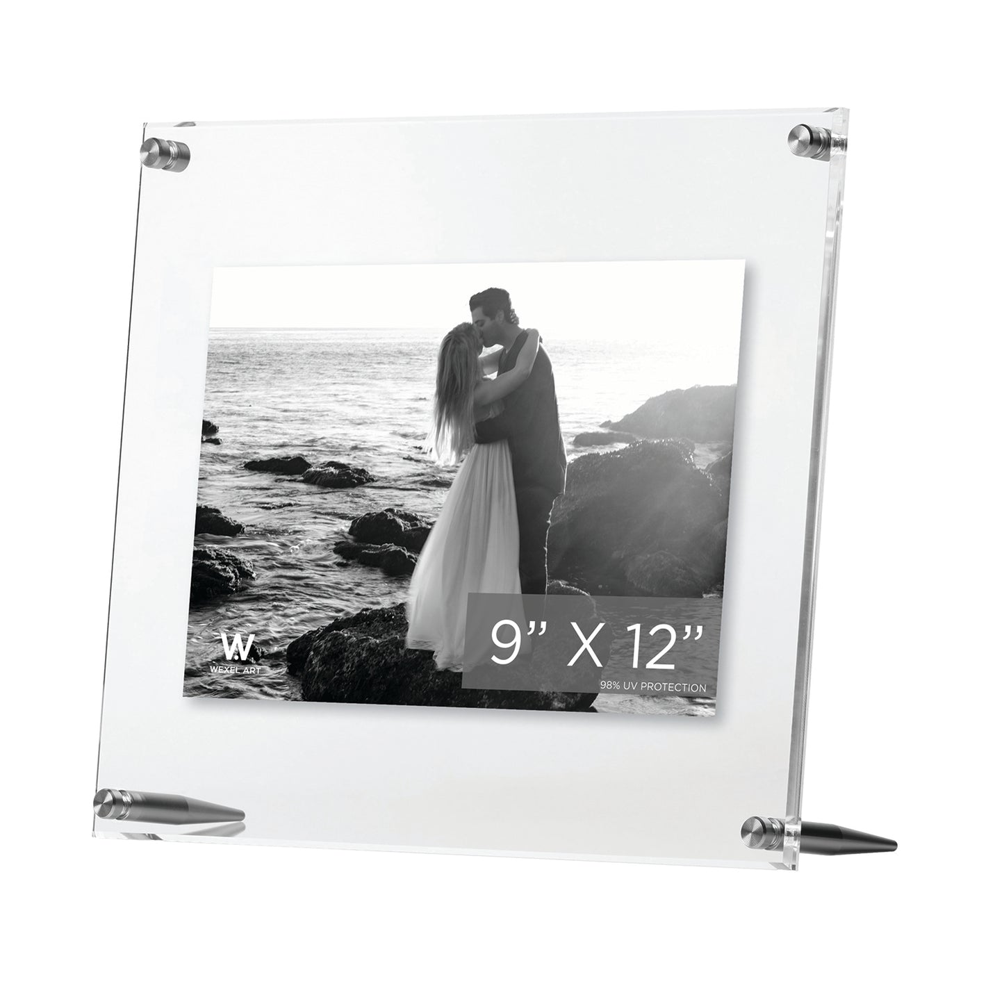 Acrylic Bevel Tabletop Float Frames