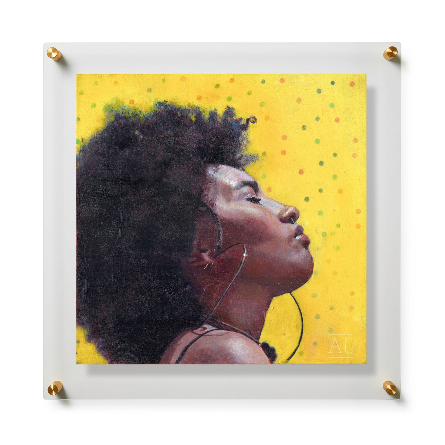 Fine Art Print / 20 x 20 / Gold