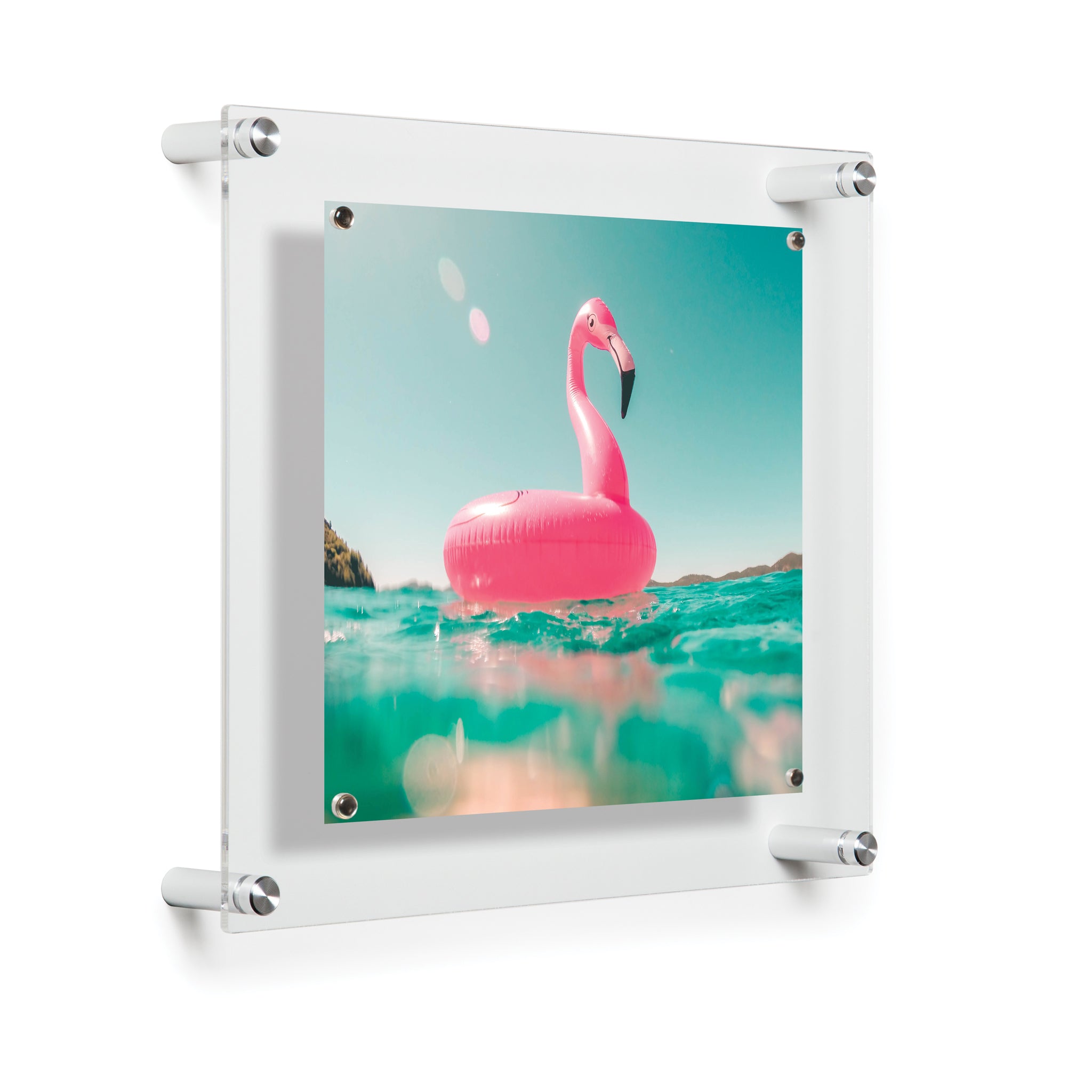 Case of 5 12x14" Acrylic Magnet Memo Board + Magnets