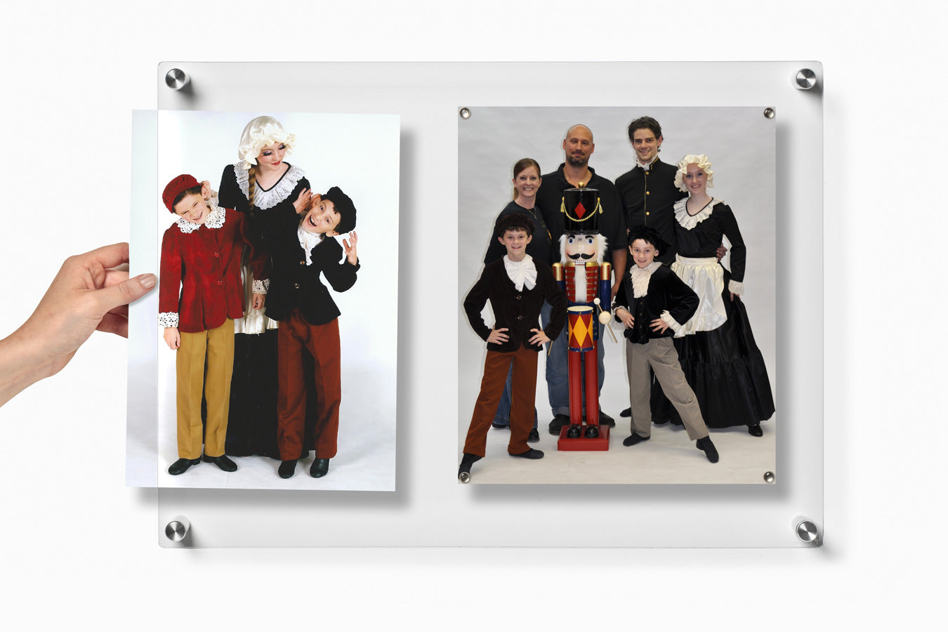 Holiday Cards + Photos Single Panel Memo Board