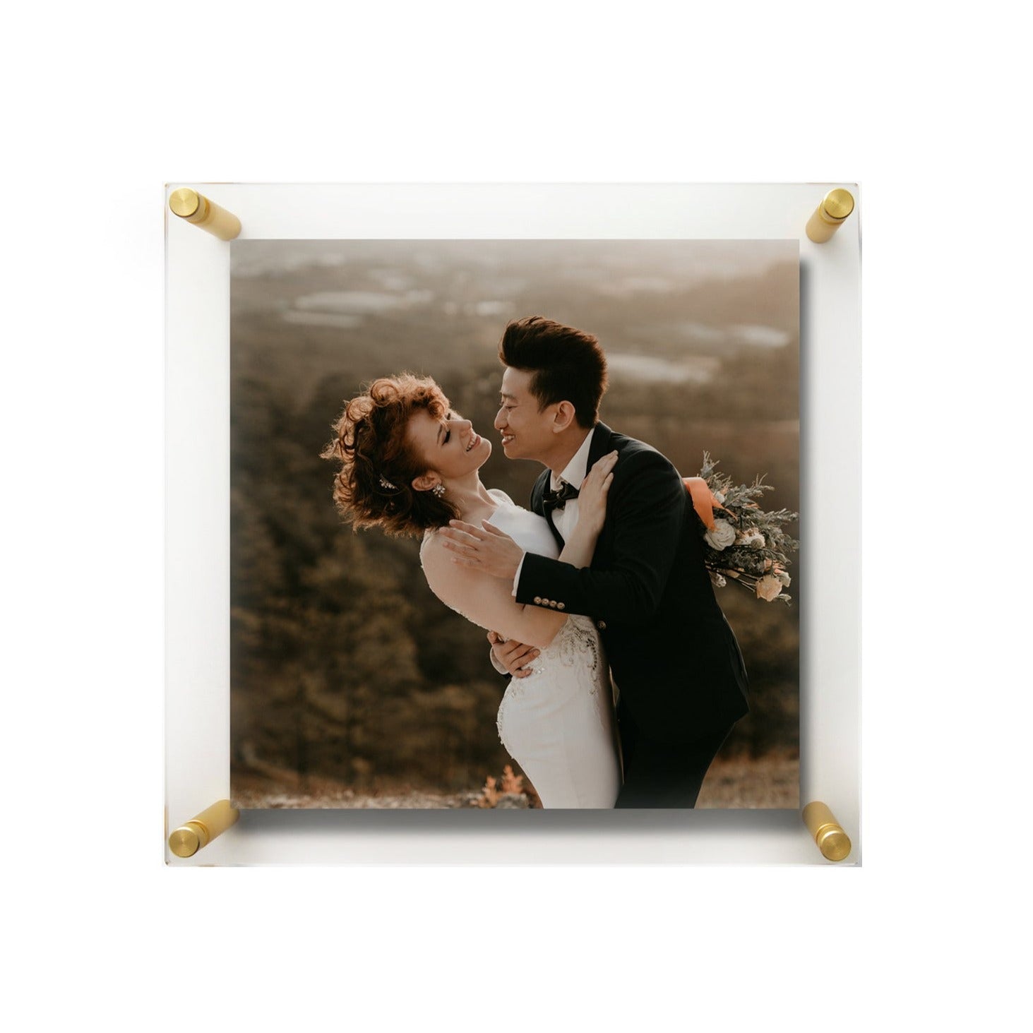Wedding Collection Acrylic Floating Wall Frames