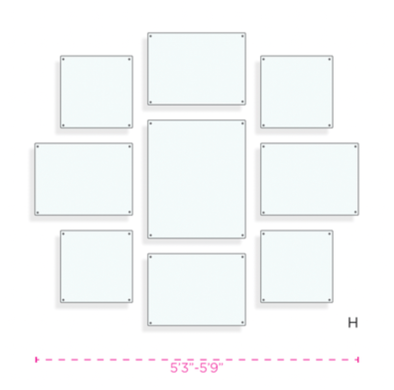 WS Gallery: "Salon" Single Panel + Magnet Frames