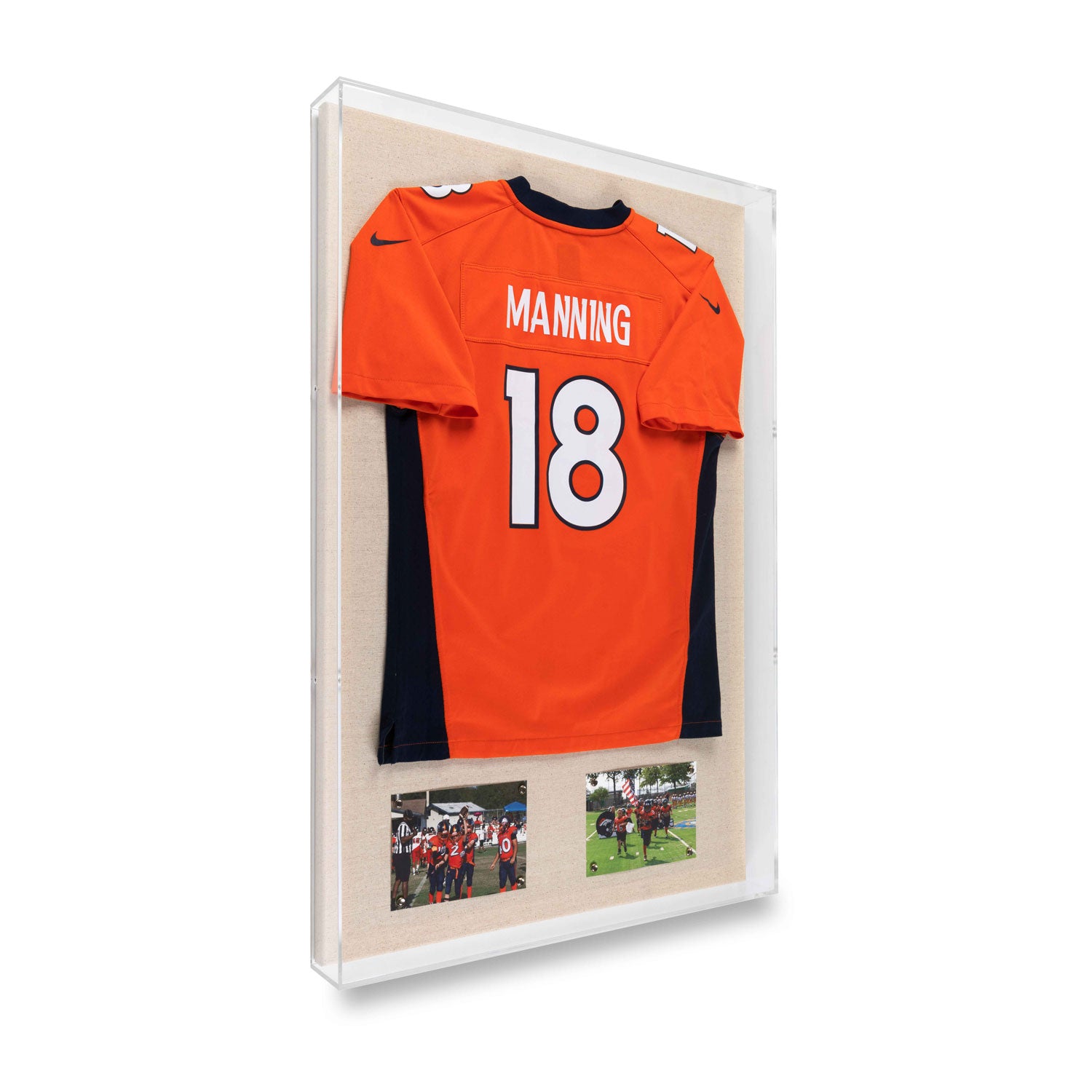 Baby pint Nieuwe aankomst Jersey Shadowbox Display for Athletes & Sports Fans – Wexel Art