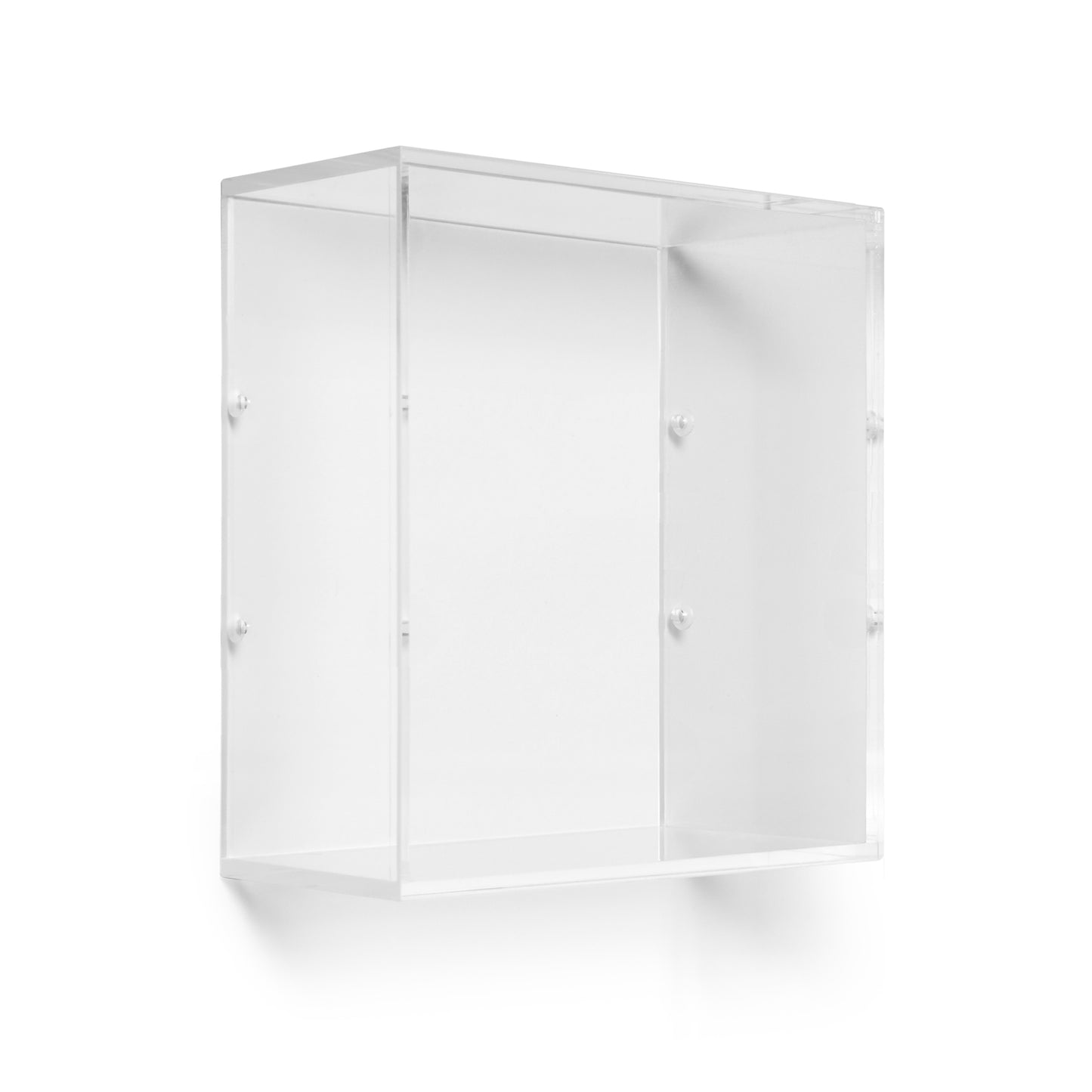 6" x 6" x 3" Modern Acrylic Shadowbox Lid Only - UV Grade