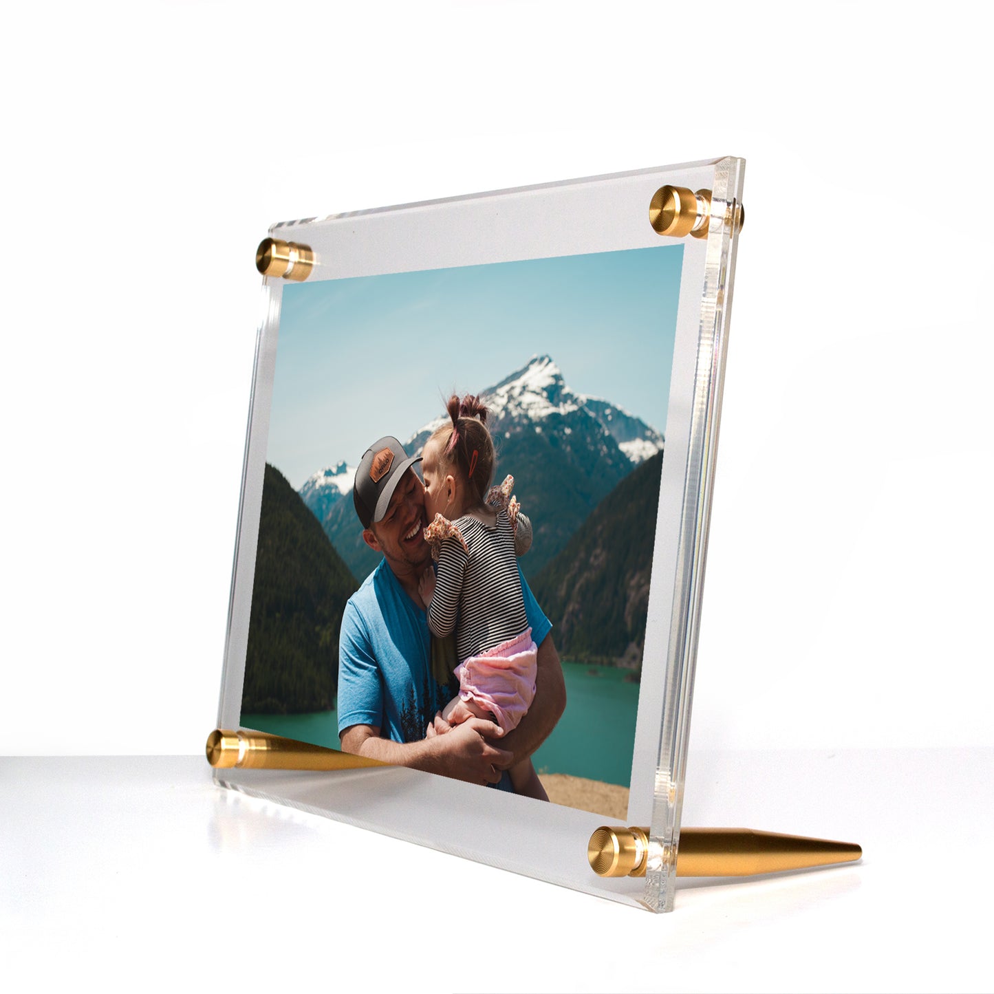 Father's Day Tabletop Float Frame for 4x6" Photos