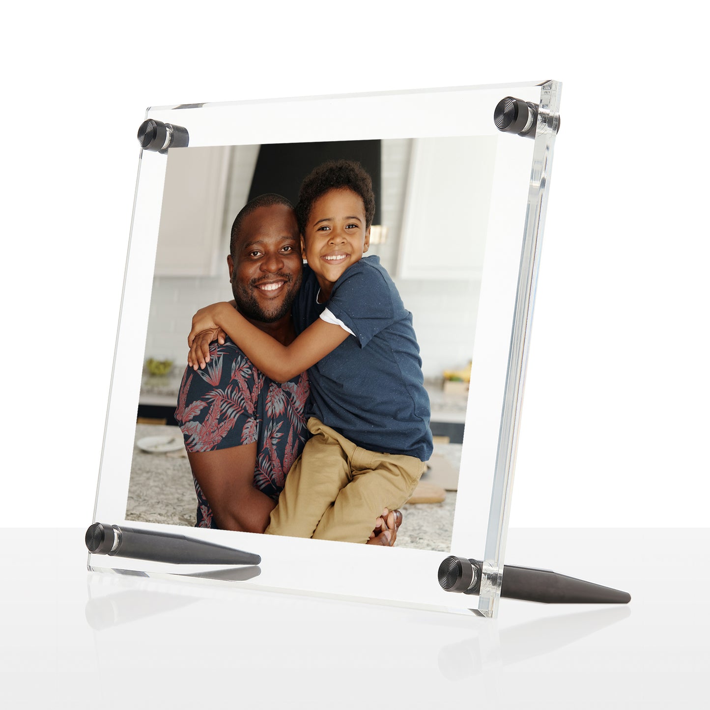 Father's Day Tabletop Float Frames for 5x7" Photos
