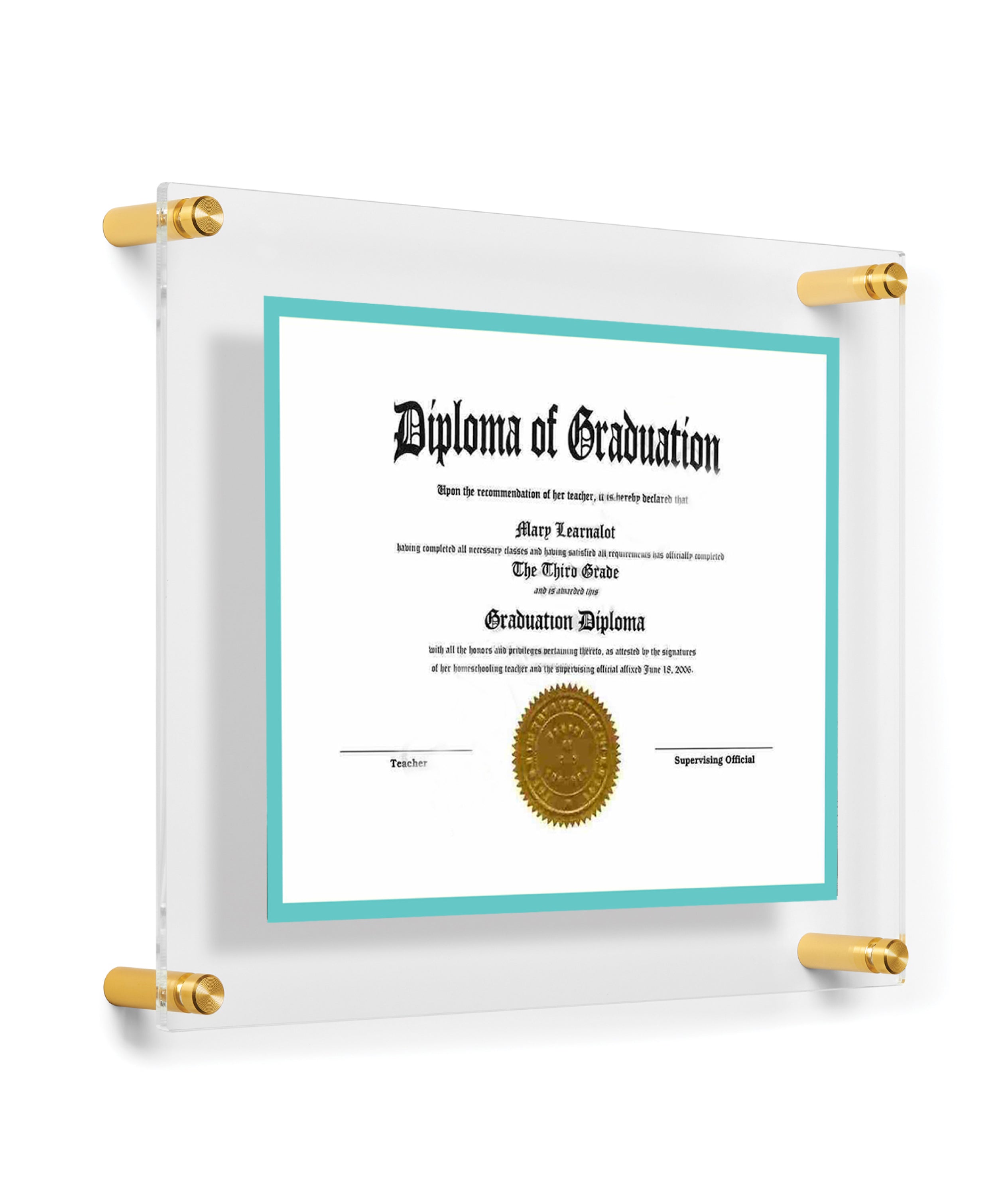 For the Recent Graduate: Diploma Frames - MD, JD, PharmD, DDS Degrees