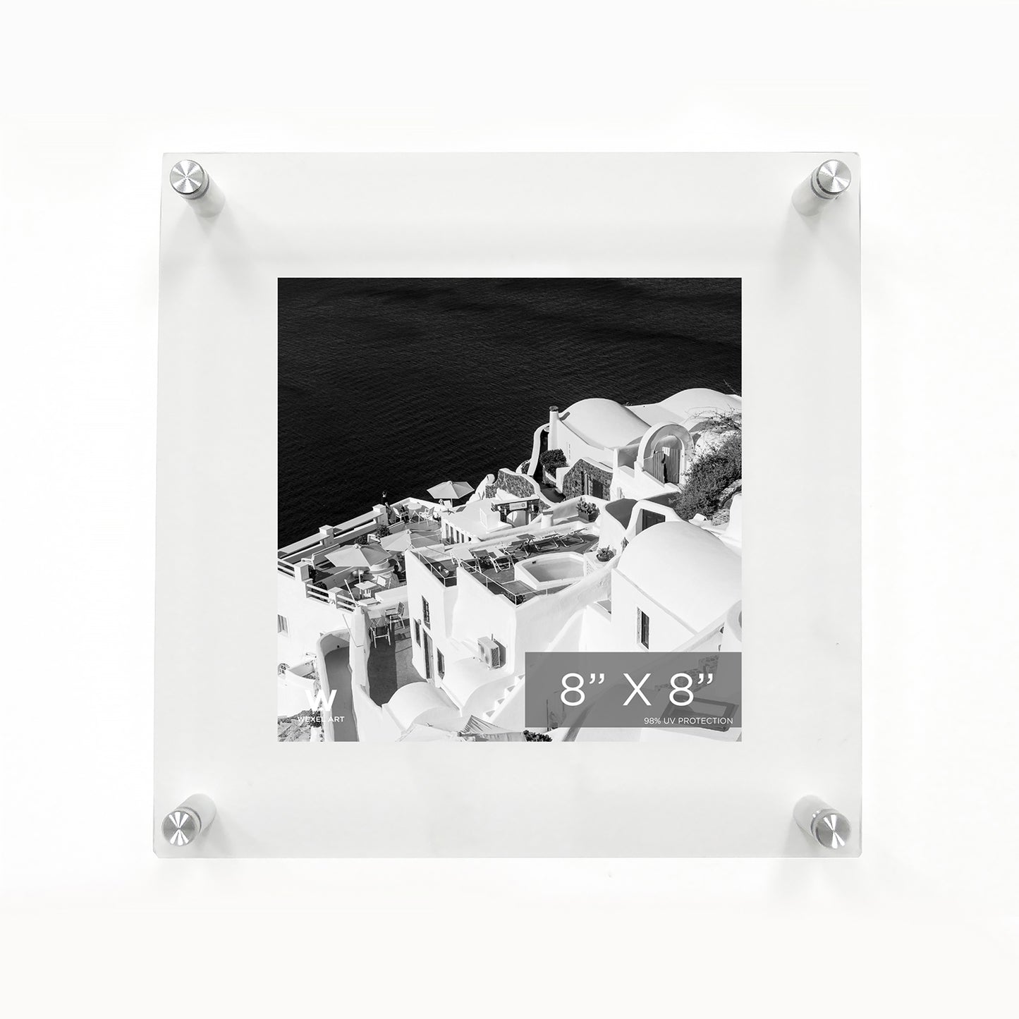 Modern UV-Grade Acrylic Floating Wall Frame