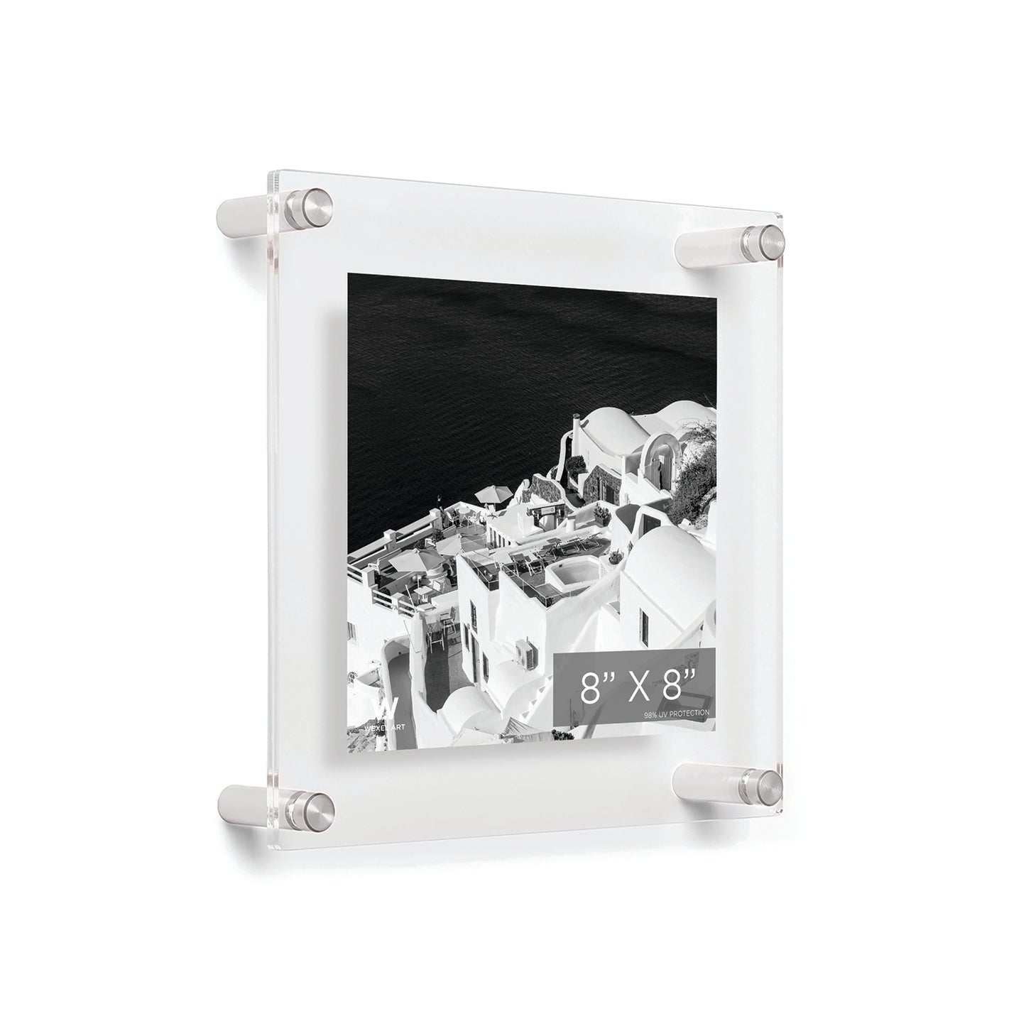 Modern UV-Grade Acrylic Floating Wall Frame