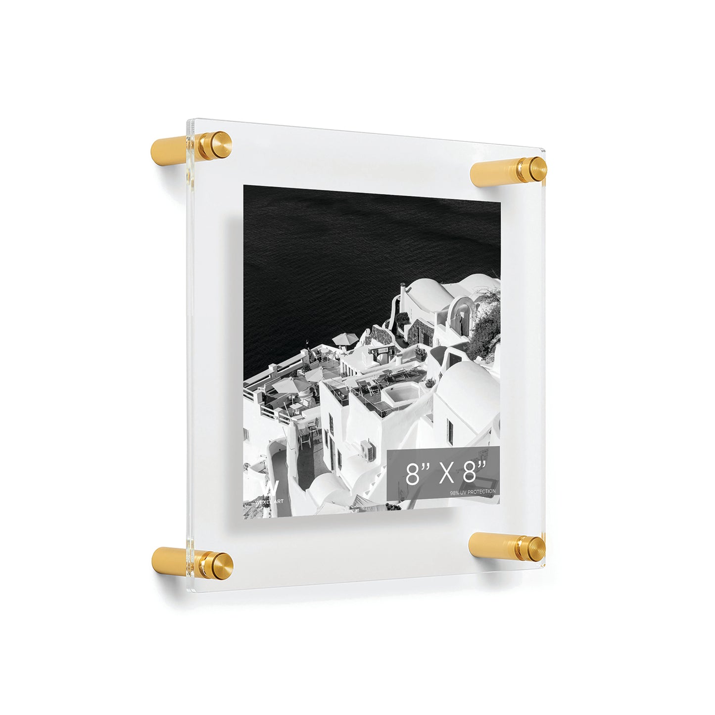 Modern UV-Grade Acrylic Floating Wall Frame
