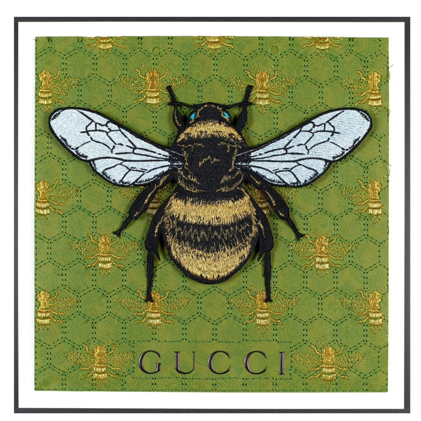 Gucci Green Honey by Stephen Wilson (12x12x2")