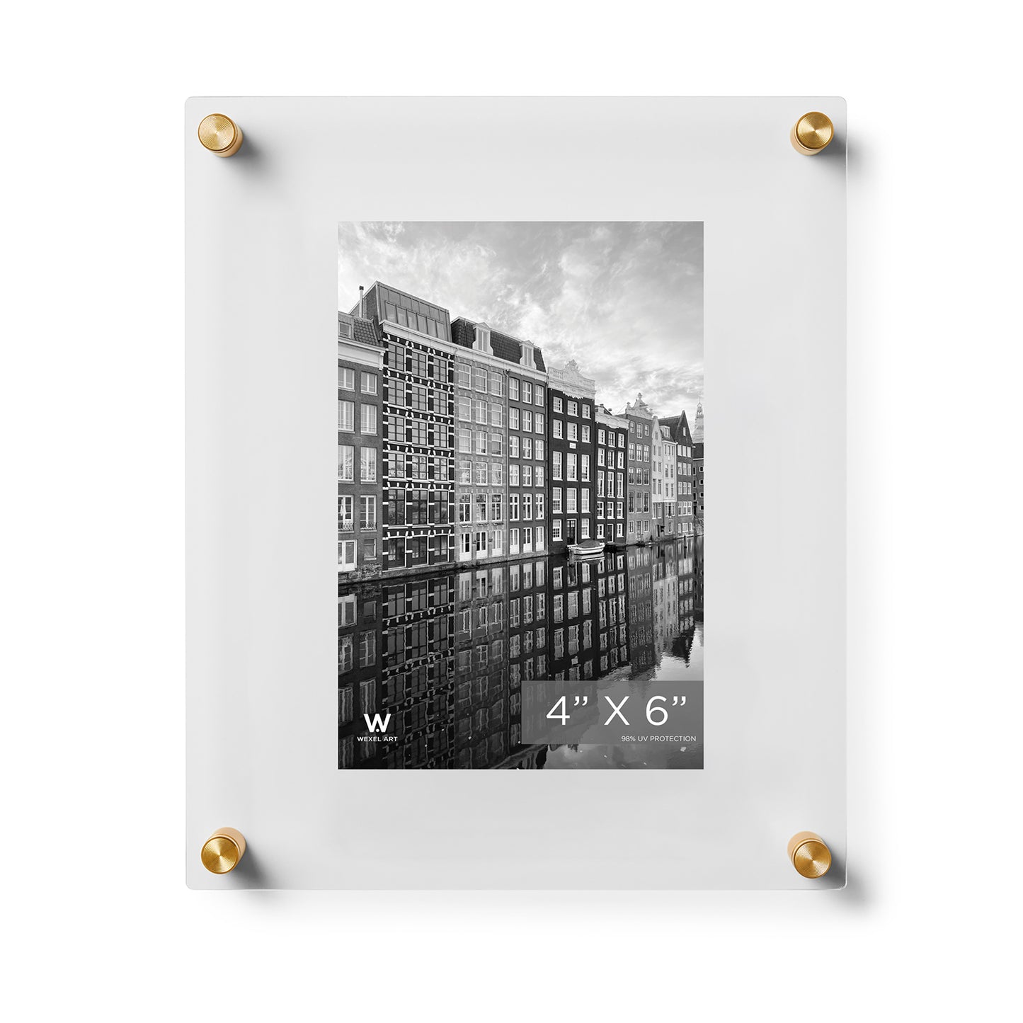 Modern UV-Grade Acrylic Floating Wall Frame