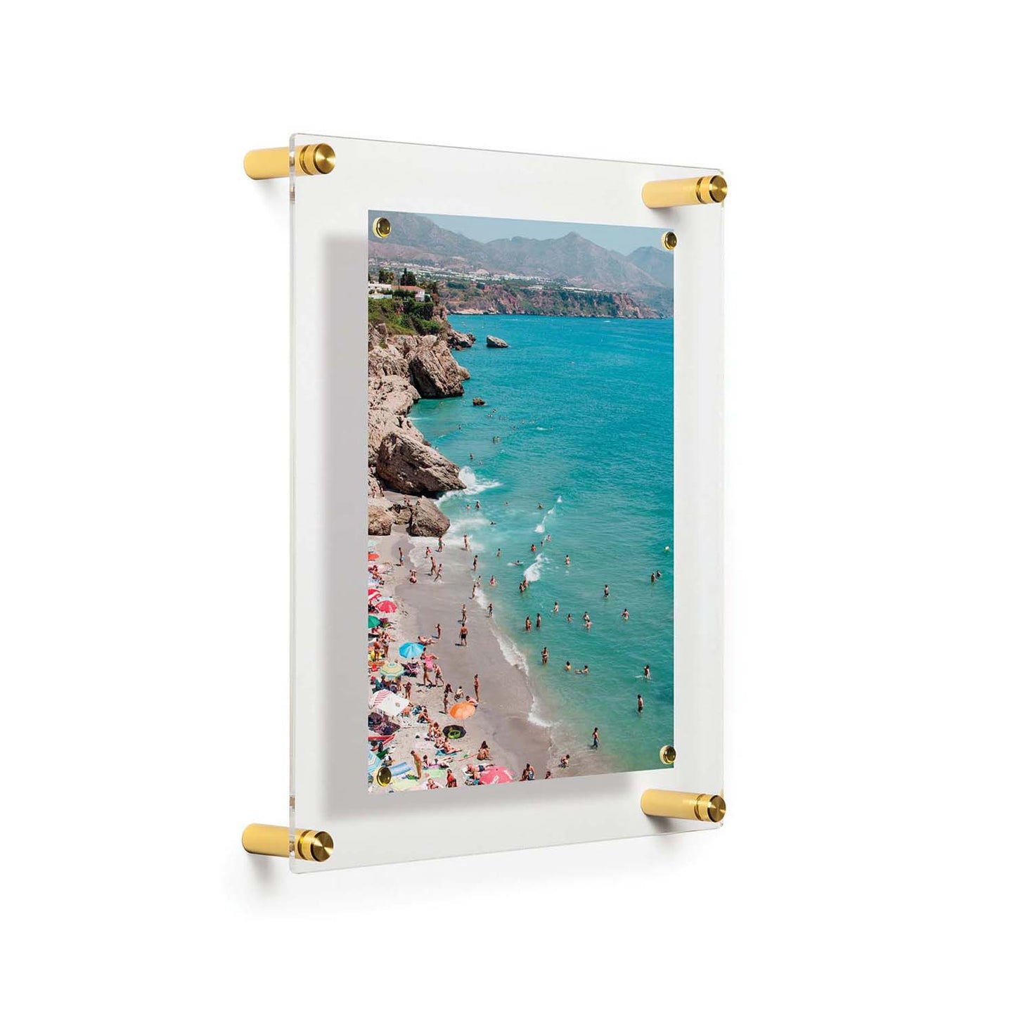 12" x 14" Single Panel Acrylic Floating Frame for 8" x 10" Art