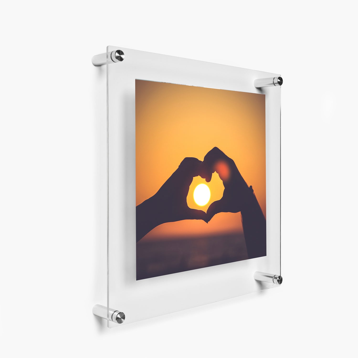 Wexel Art Picture Frame Color: Silver, Size: 12 H x 12 W