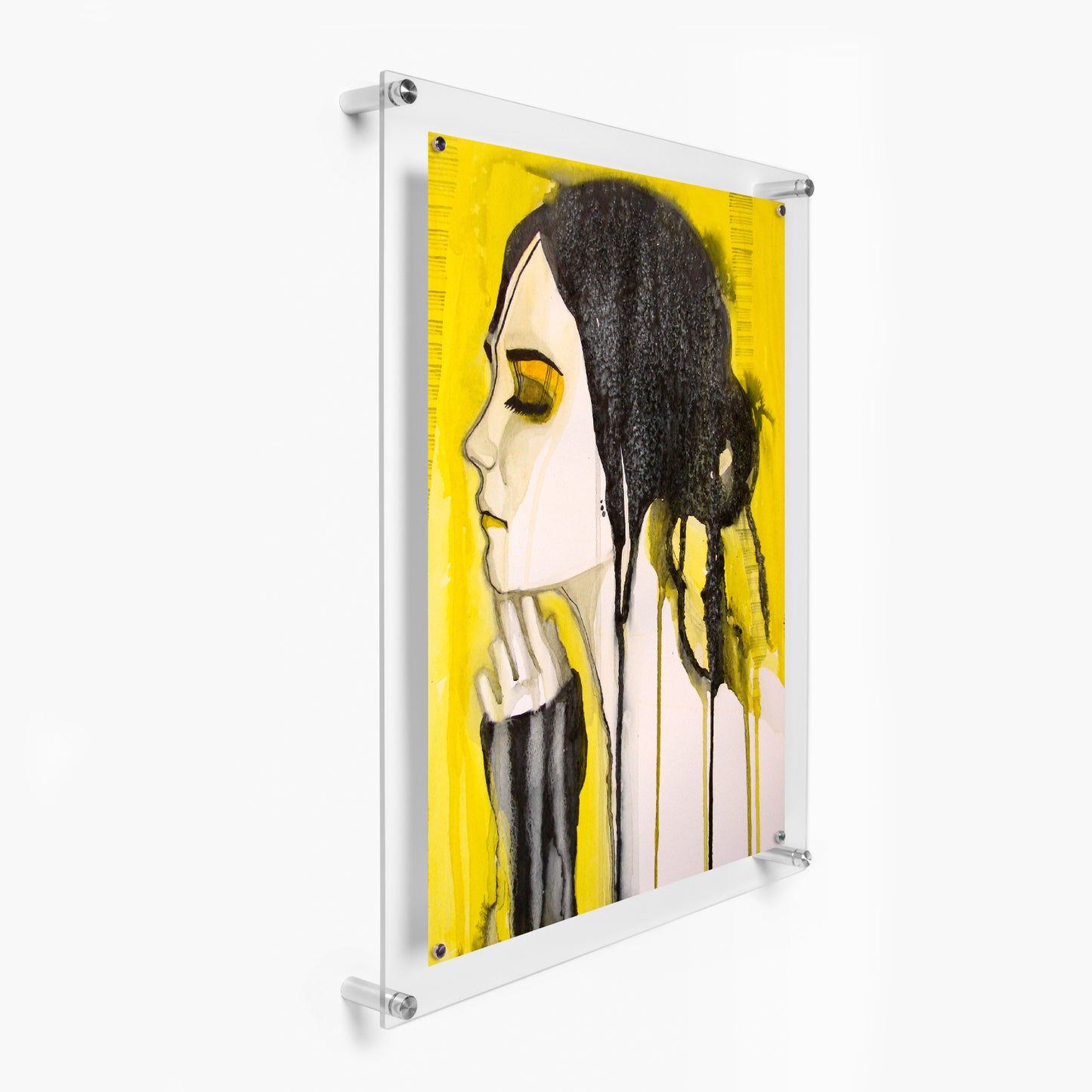 21" x 27" Easy Change Float Frame + Magnets for 18" x 24" Art