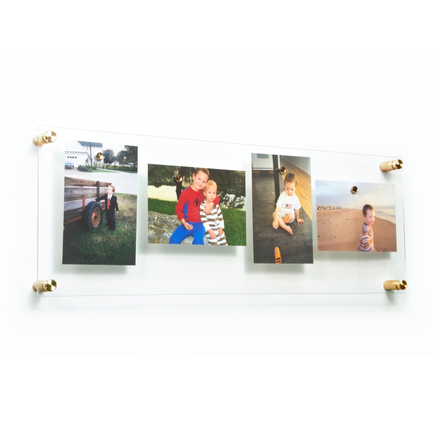 23" x 8" Panoramic Easy-Change Float Frame + Magnets for 5" x 7" Art