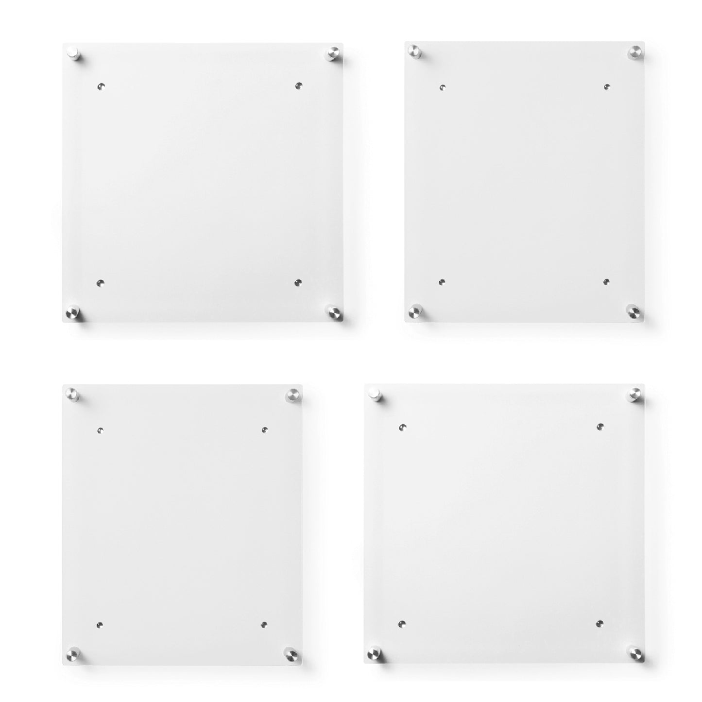 Set of 4 Mixed Single Panel Wall Frames Mini Pinwheel (3008/3008G)