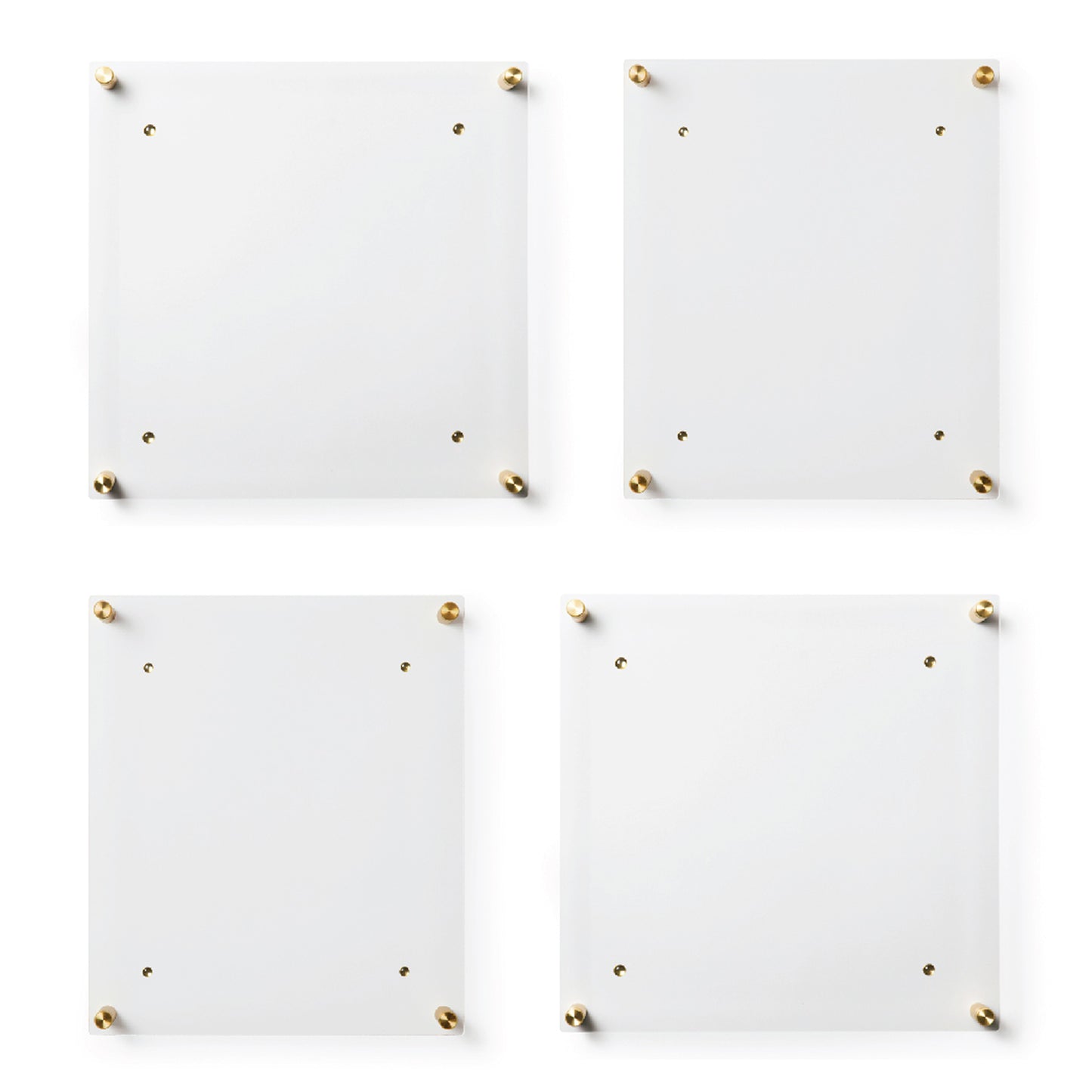 Set of 4 Mixed Single Panel Wall Frames Mini Pinwheel (3008/3008G)