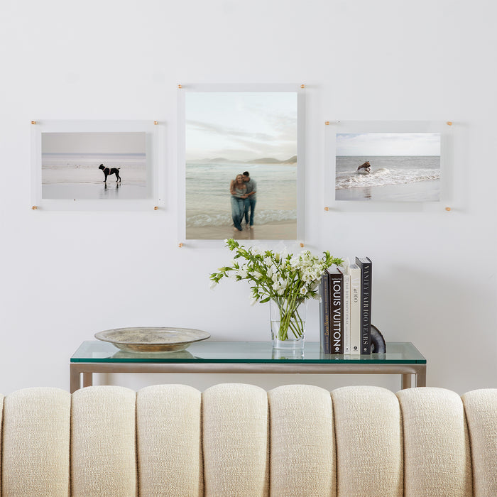 Triplo Set of 3 Acrylic Floating Wall Frame Gallery Wall