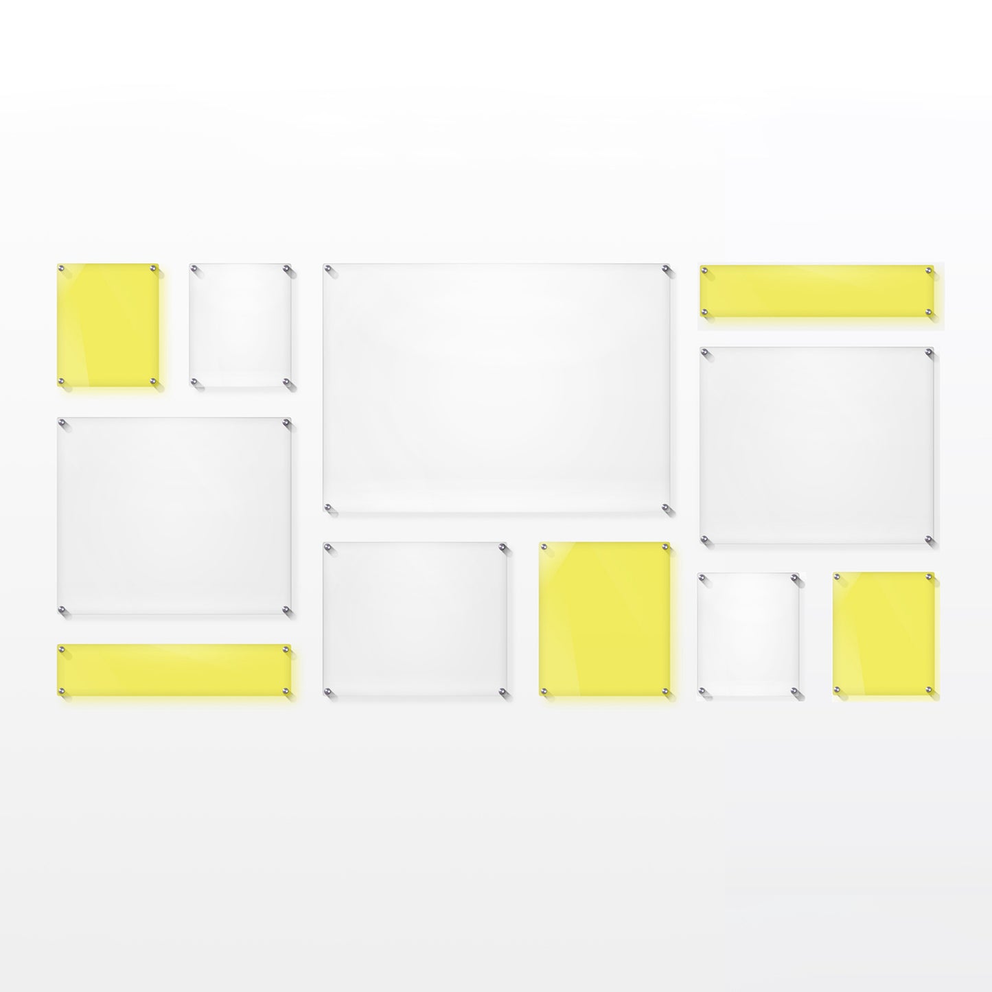 WS Gallery: Mondrian 85" Double Panel Frames