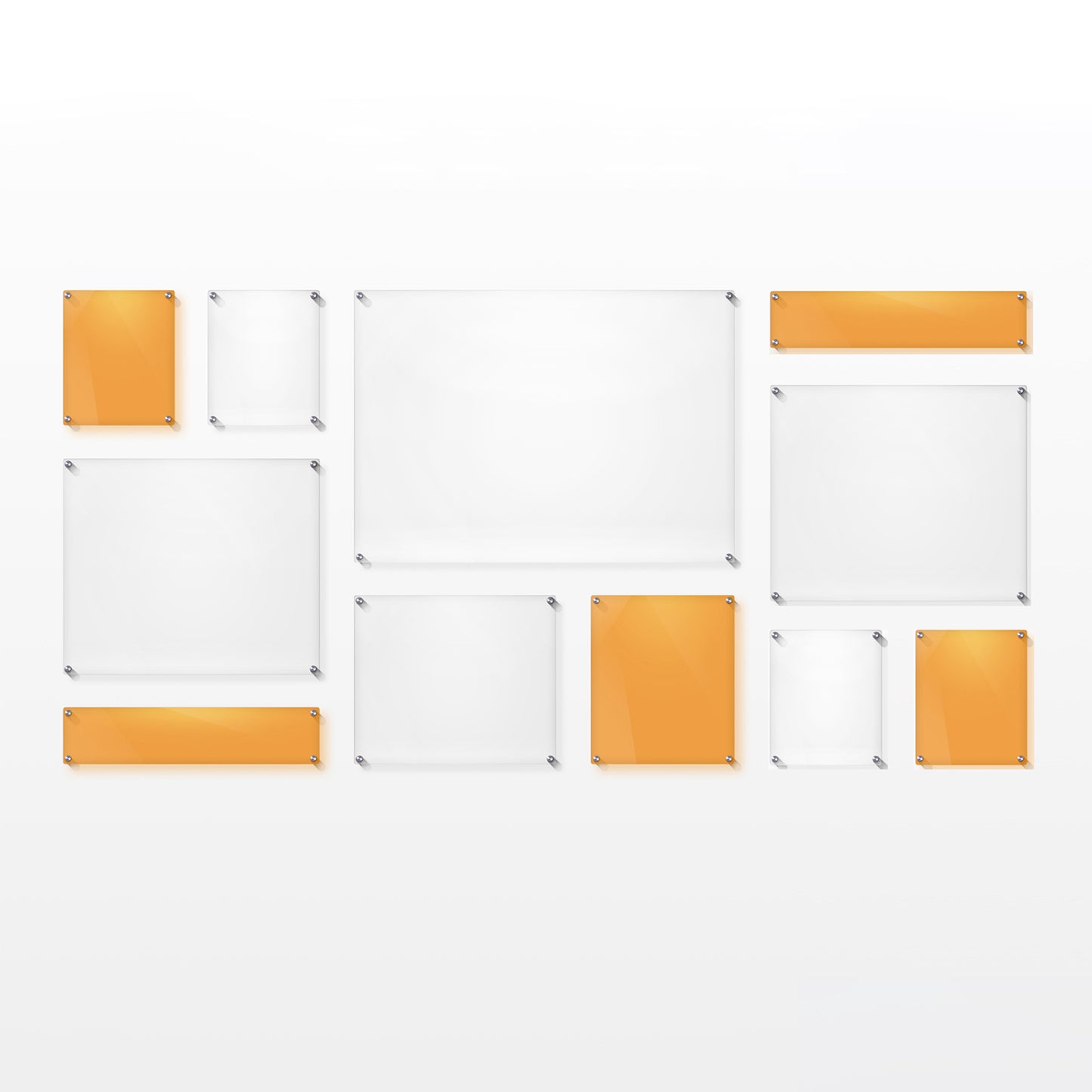 WS Gallery: Mondrian 85" Double Panel Frames