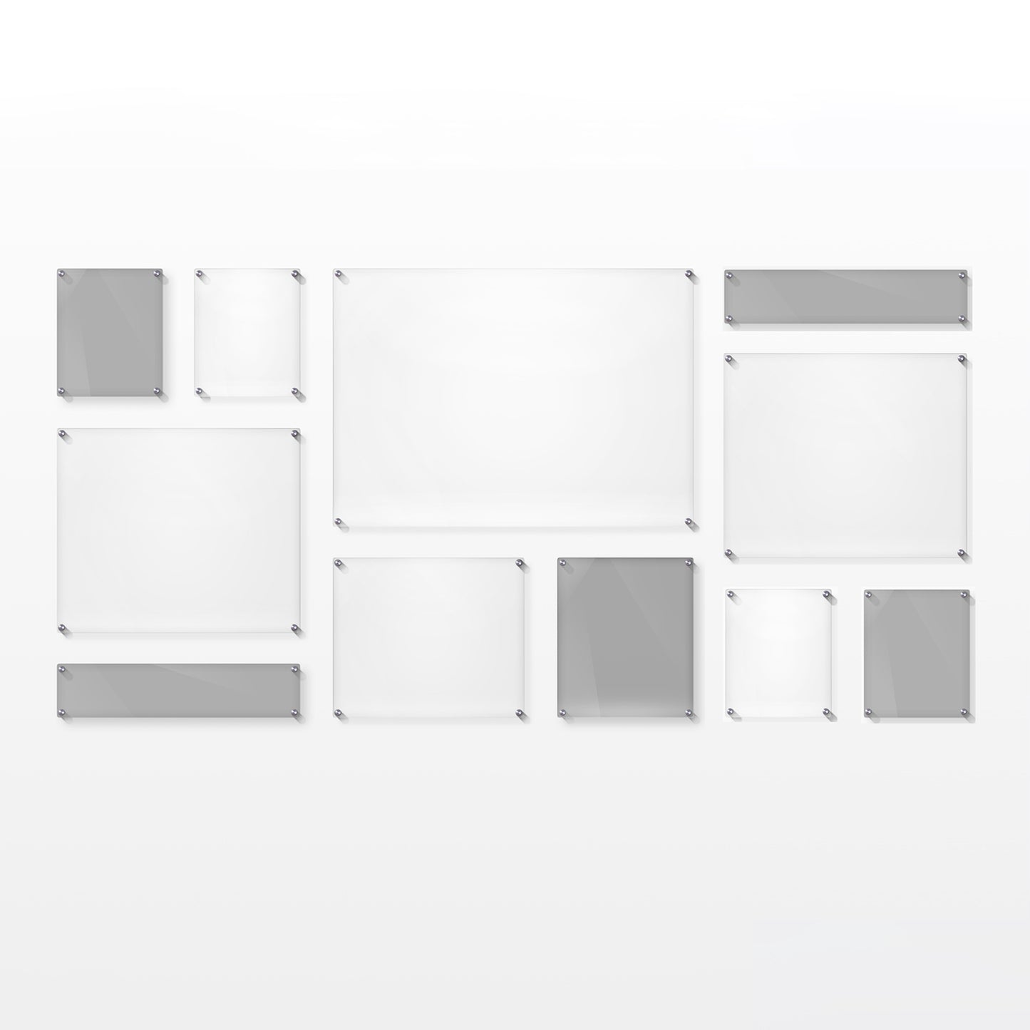 WS Gallery: Mondrian 85" Double Panel Frames