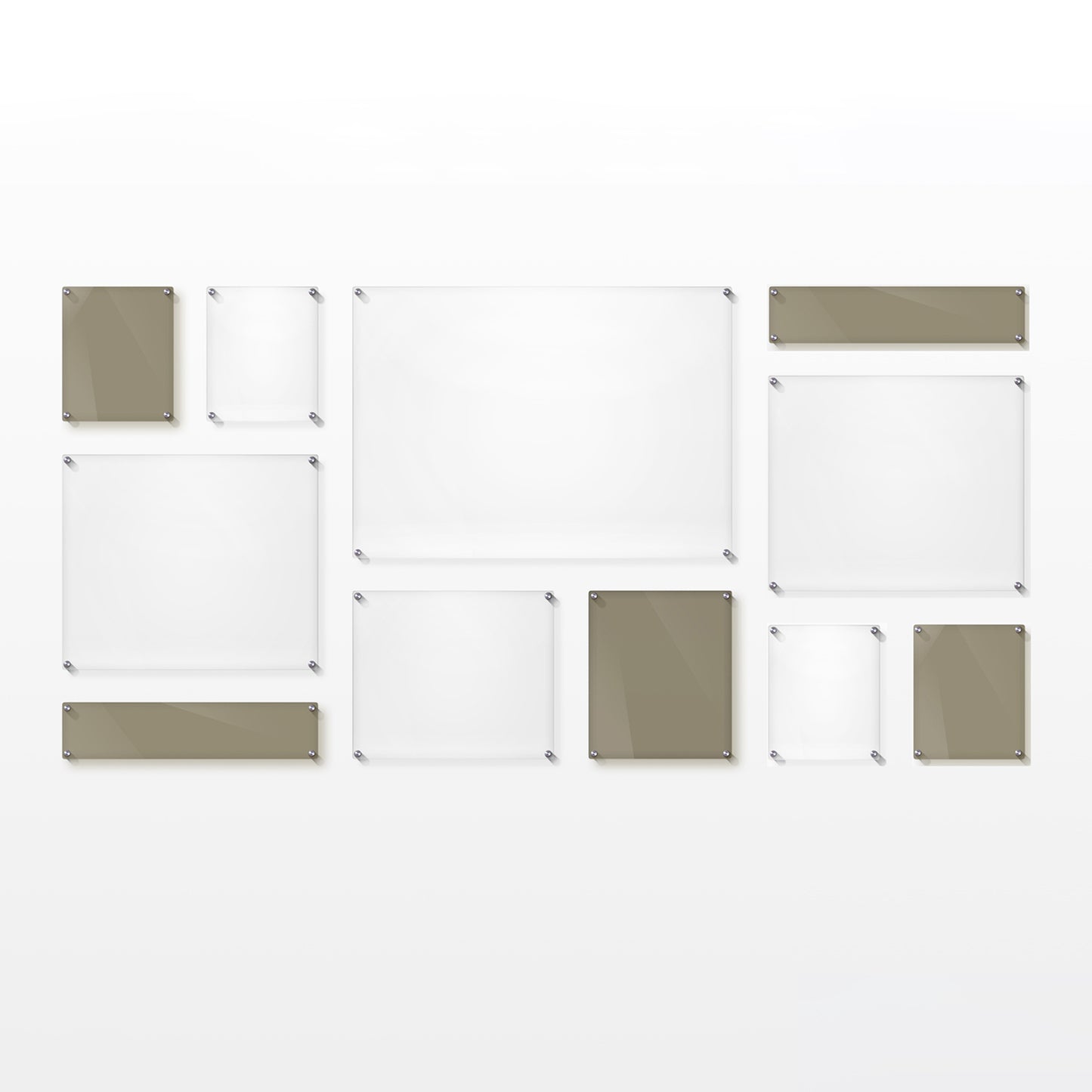 WS Gallery: Mondrian 85" Double Panel Frames