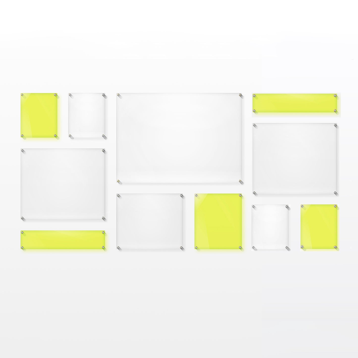 WS Gallery: Mondrian 85" Double Panel Frames