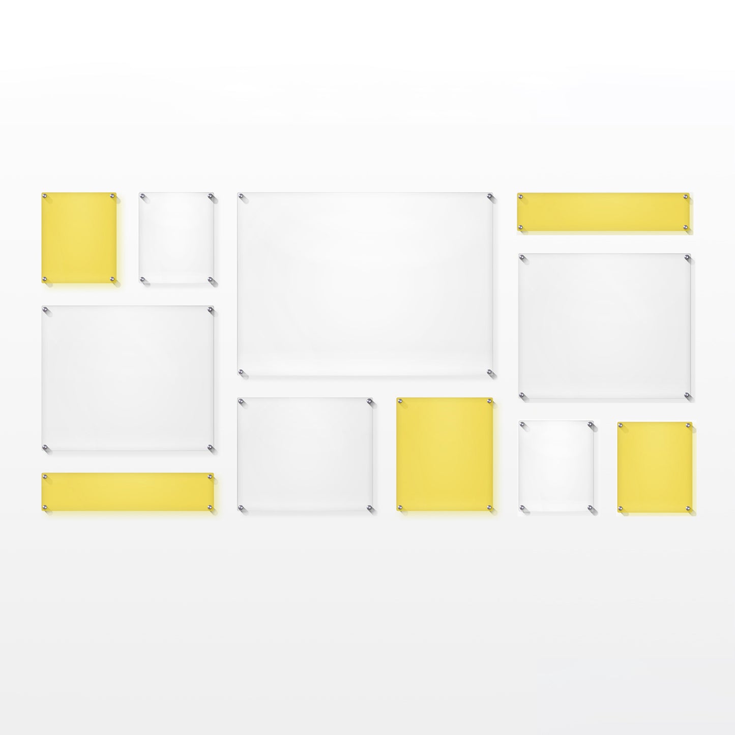 WS Gallery: Mondrian 85" Double Panel Frames