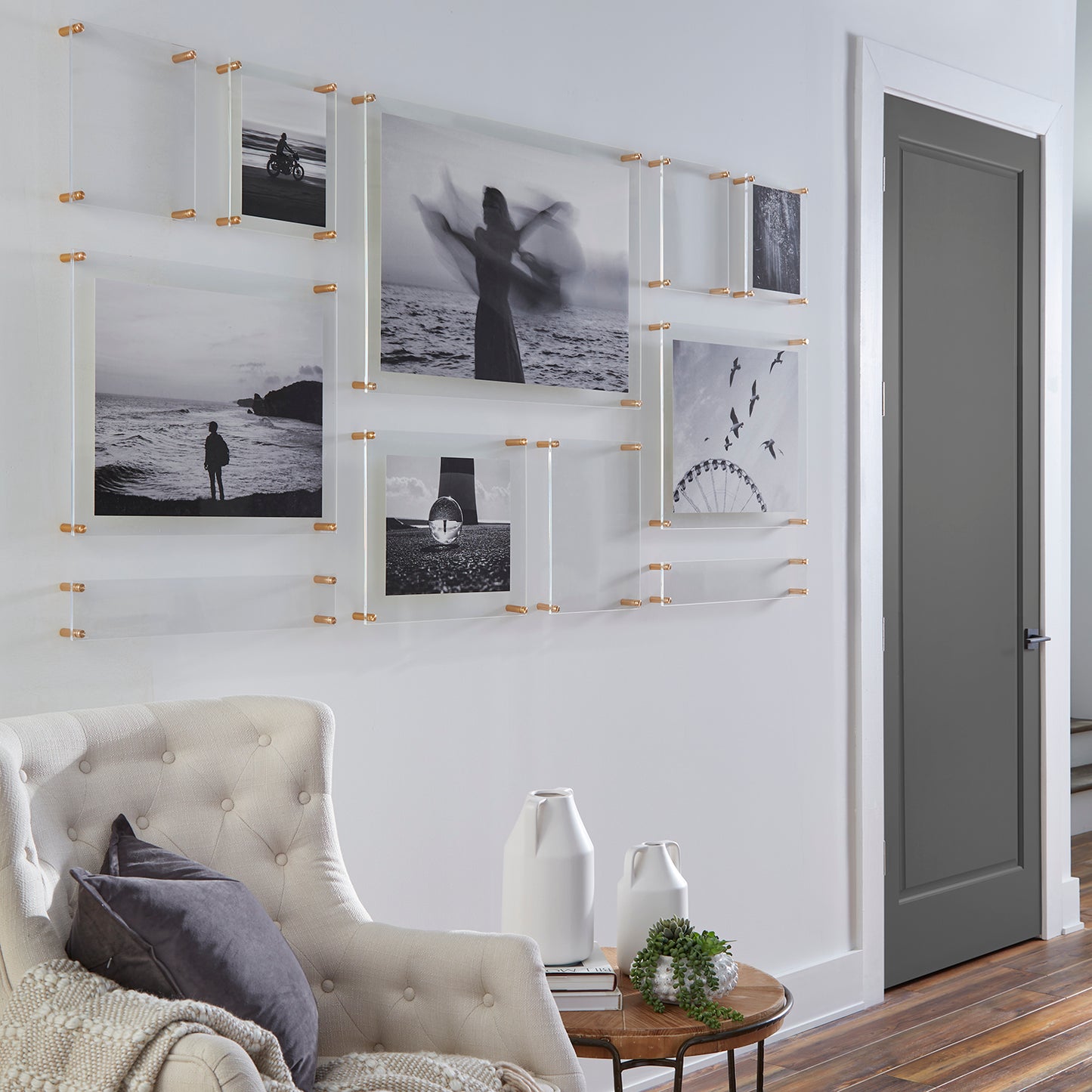 Mondrian 85" Double Panel Wallscape | UV Grade