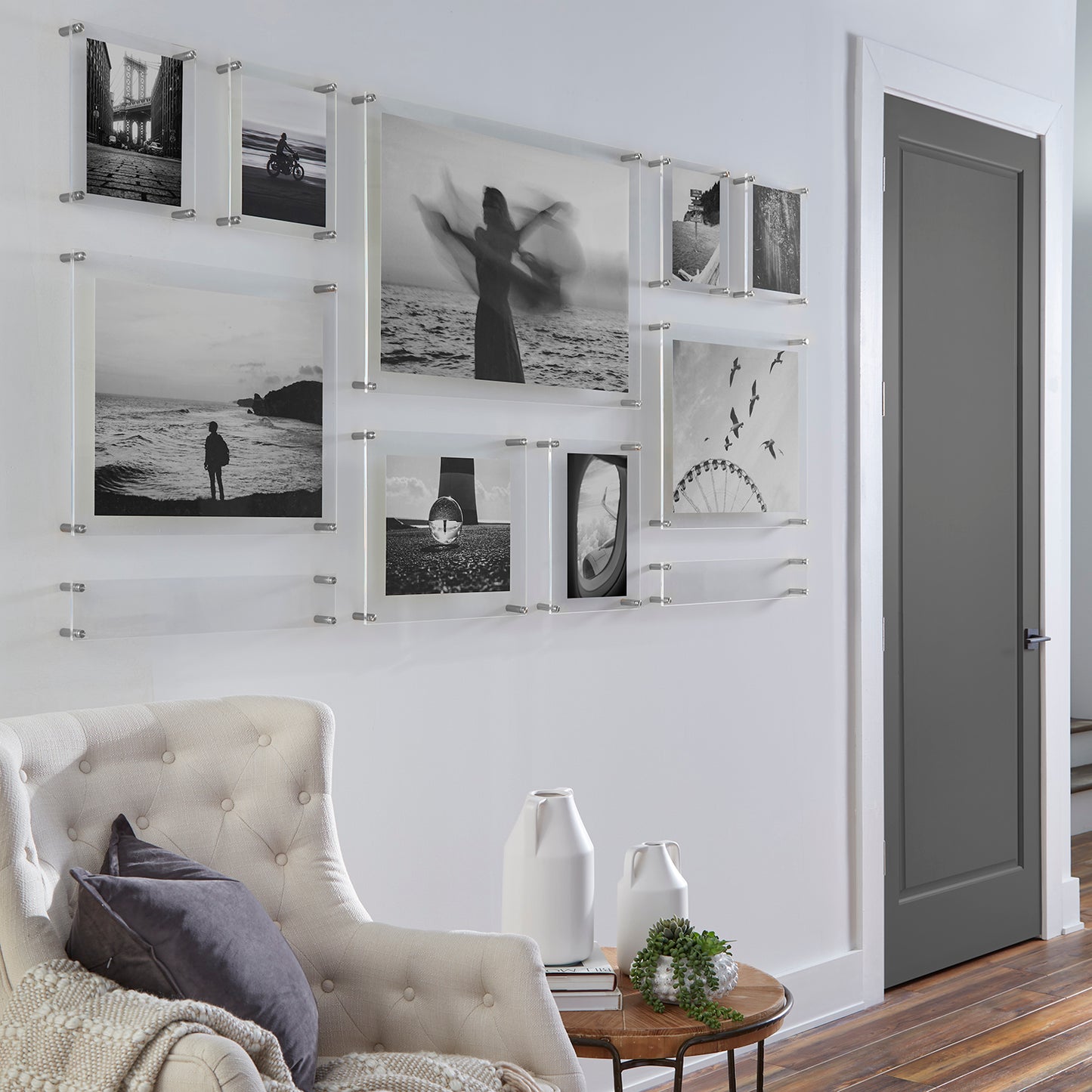 Mondrian 85" Double Panel Wallscape | UV Grade