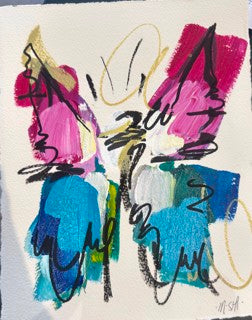 Jewel Tone Butterfly by Ash Almonte