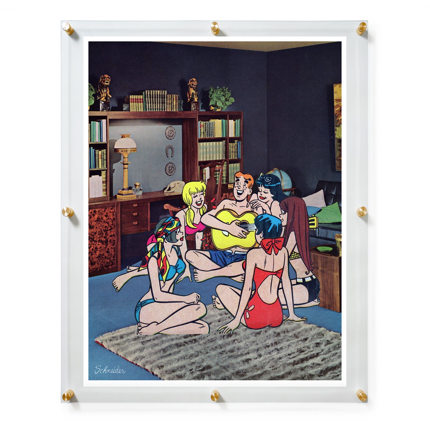 The Light Came In the Window Erasing the Furniture by Bob Schneider