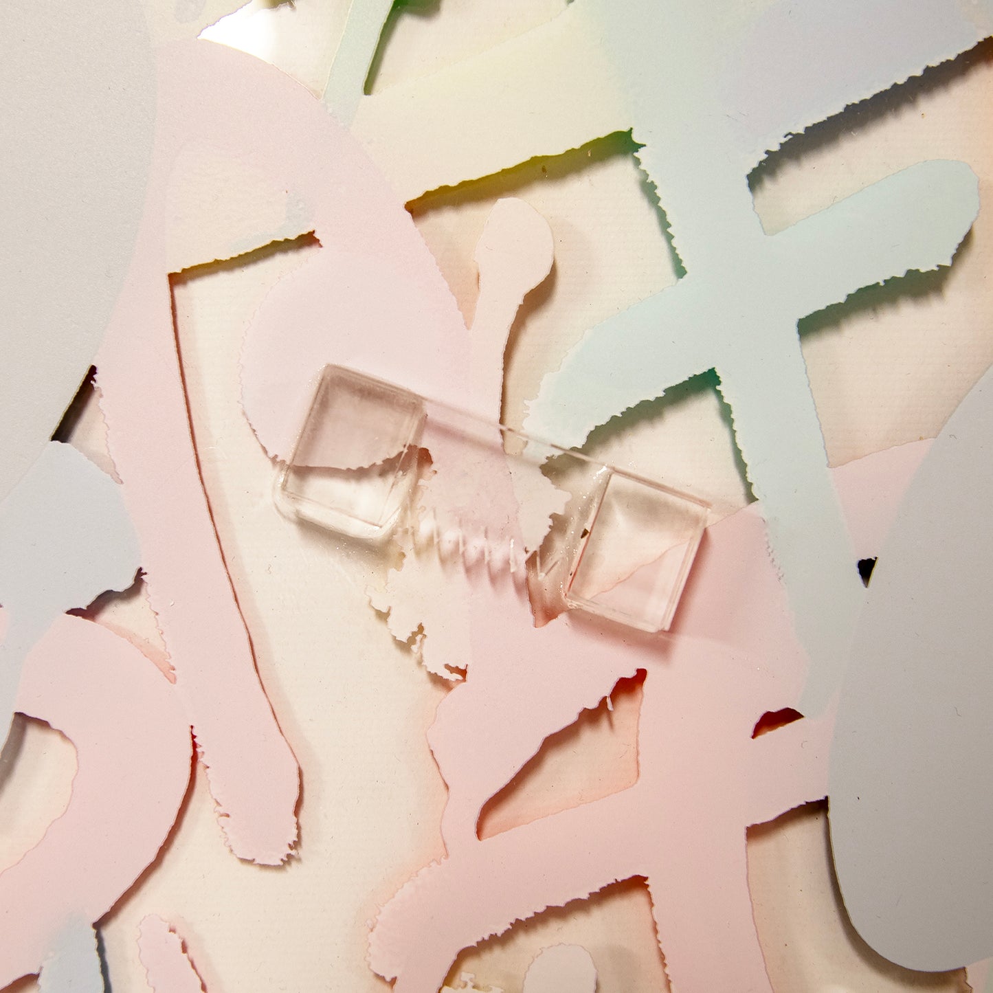 Graffiti Hearts Happy Face by Corey Paige