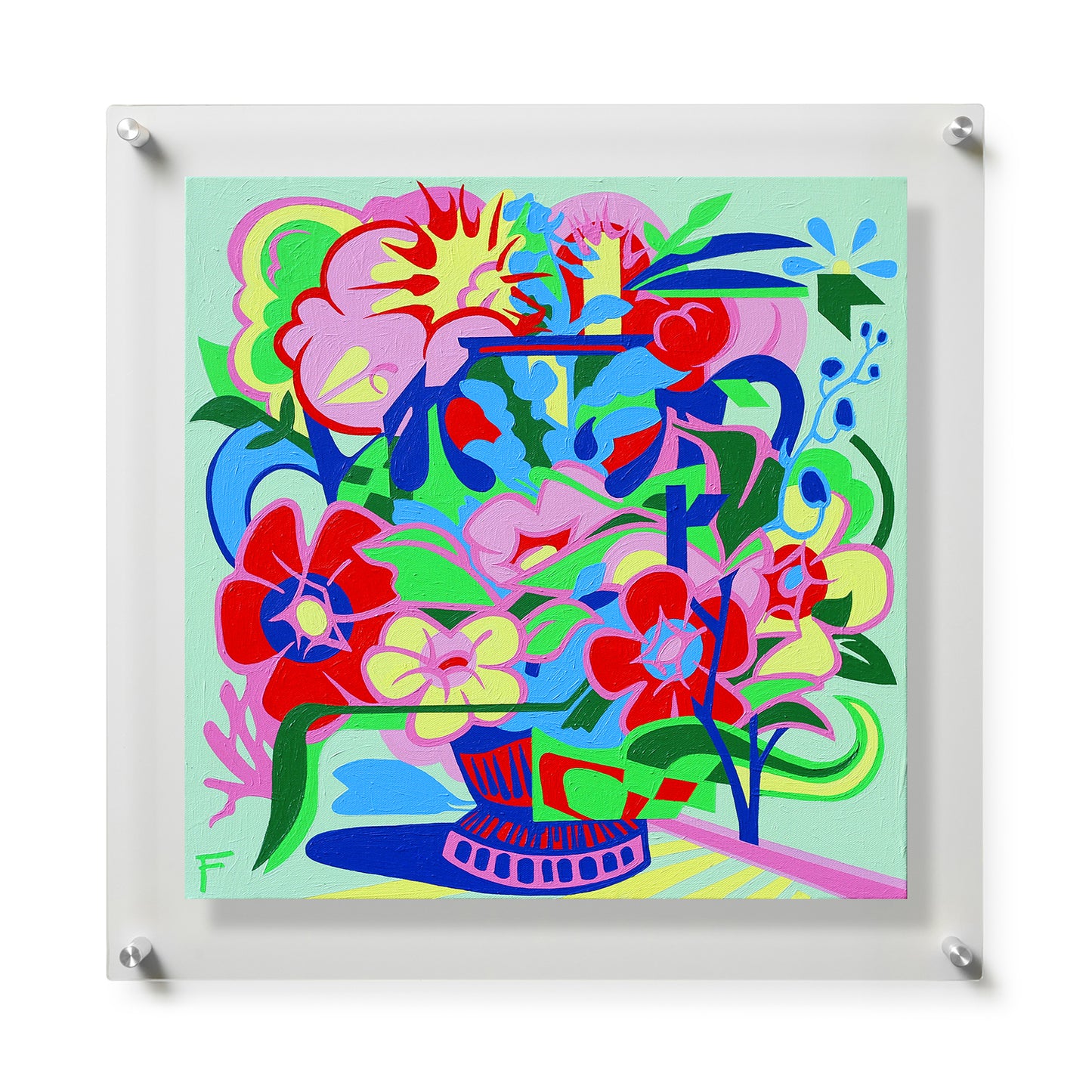 Fine Art Print / 28 x 28 / Silver