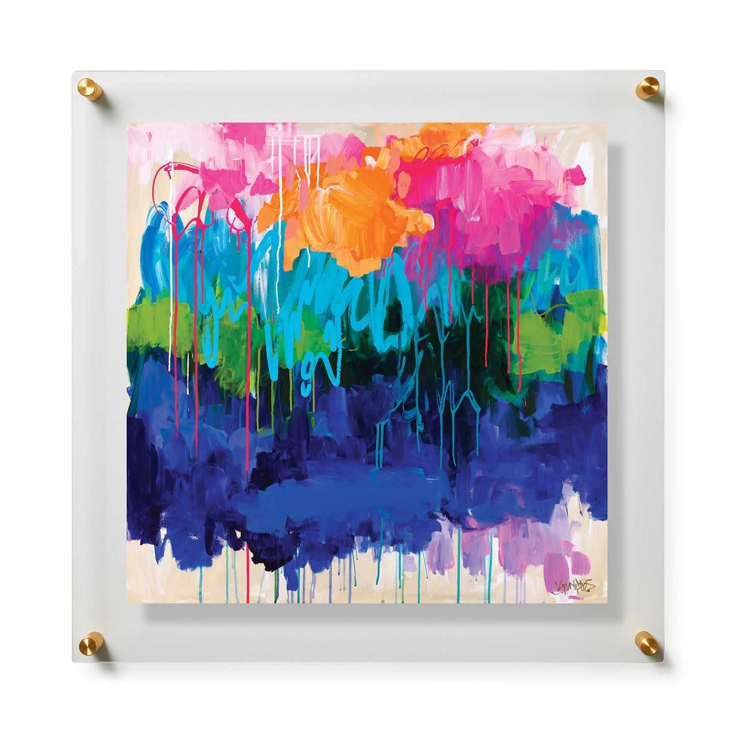 Fine Art Print / 20 x 20 / Gold