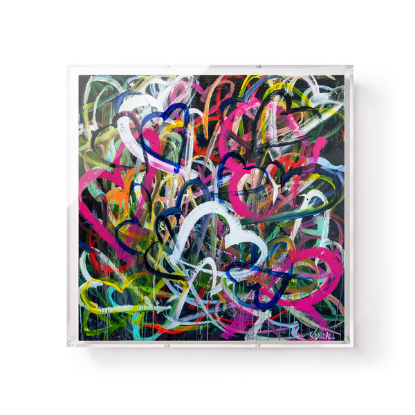 Crazy Love by Kendall Boggs | Modern Framed Art – Wexel Art