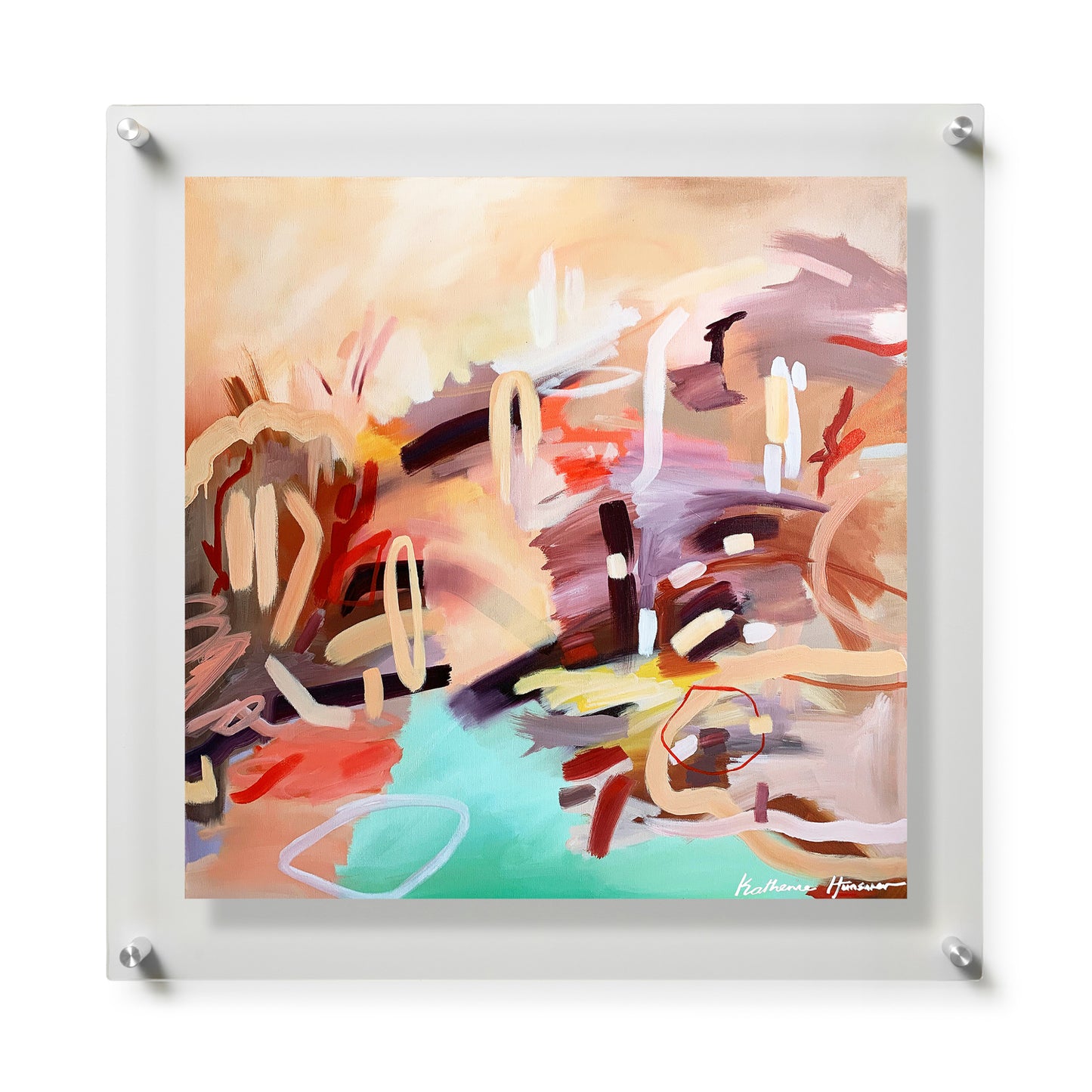 Fine Art Print / 28 x 28 / Silver